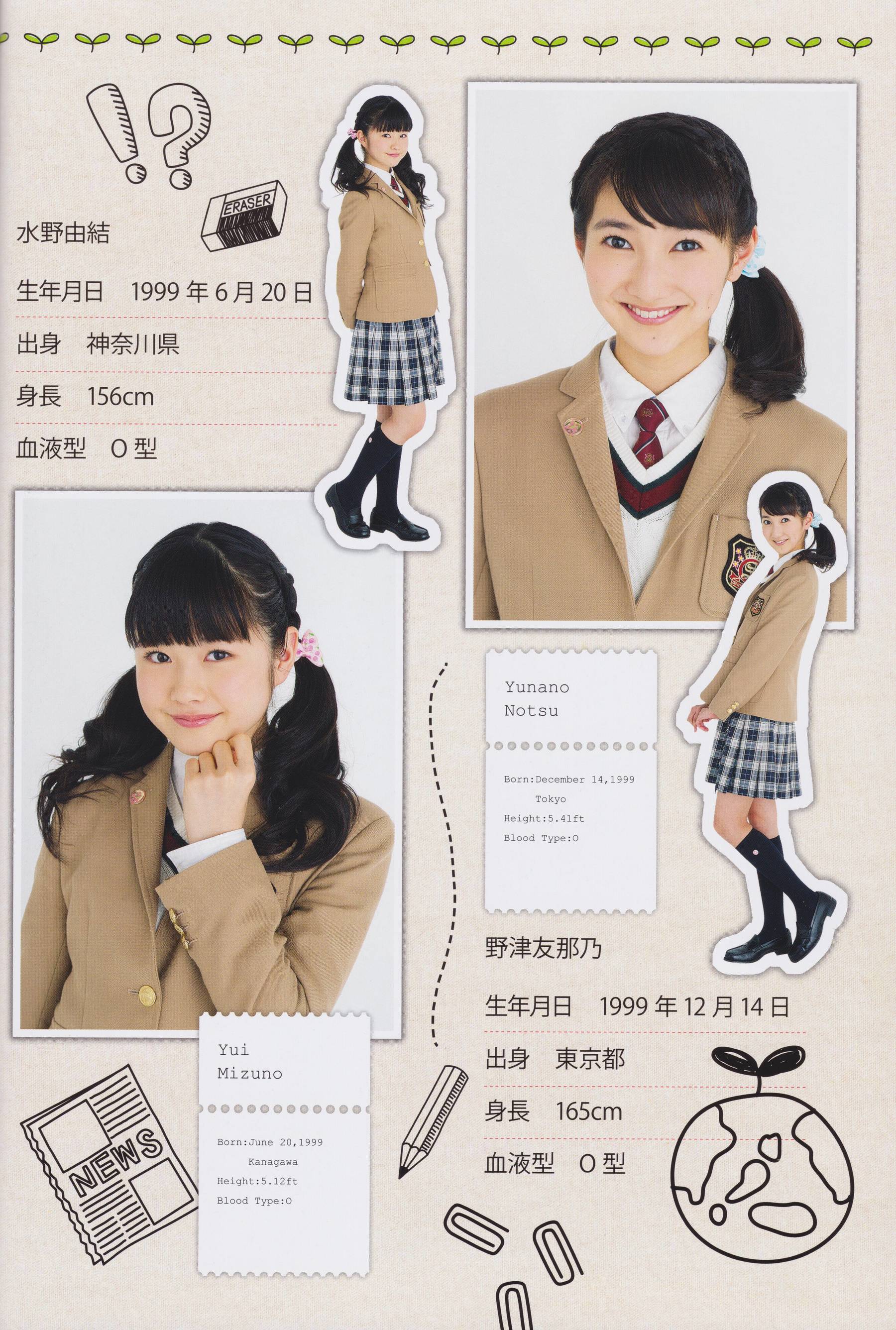 さくら学院 菊地最愛 水野由結 田口華 野津友那乃 2015年3月 卒業 [73P]