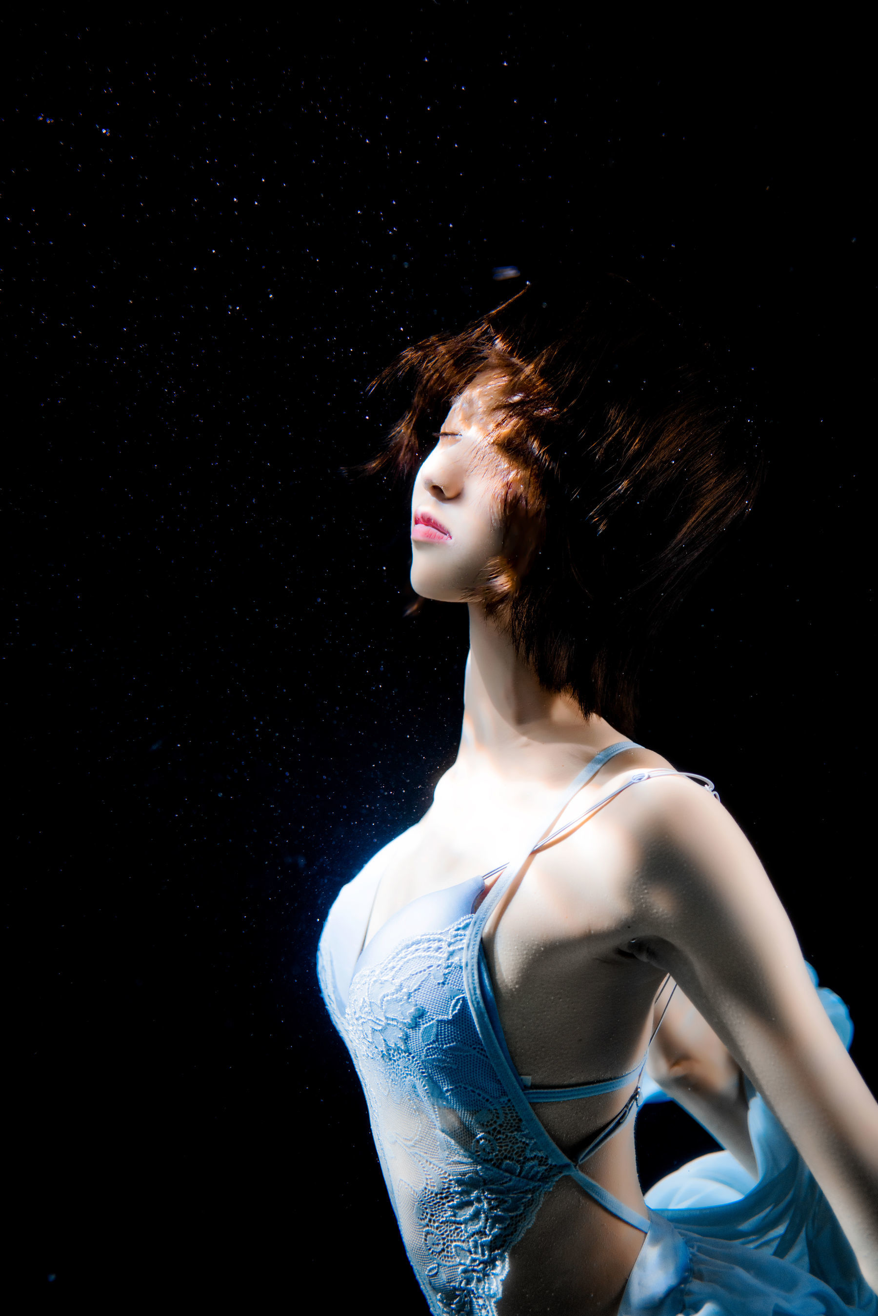 萌系小姐姐木绵绵OwO – 清澈水下 [59P]