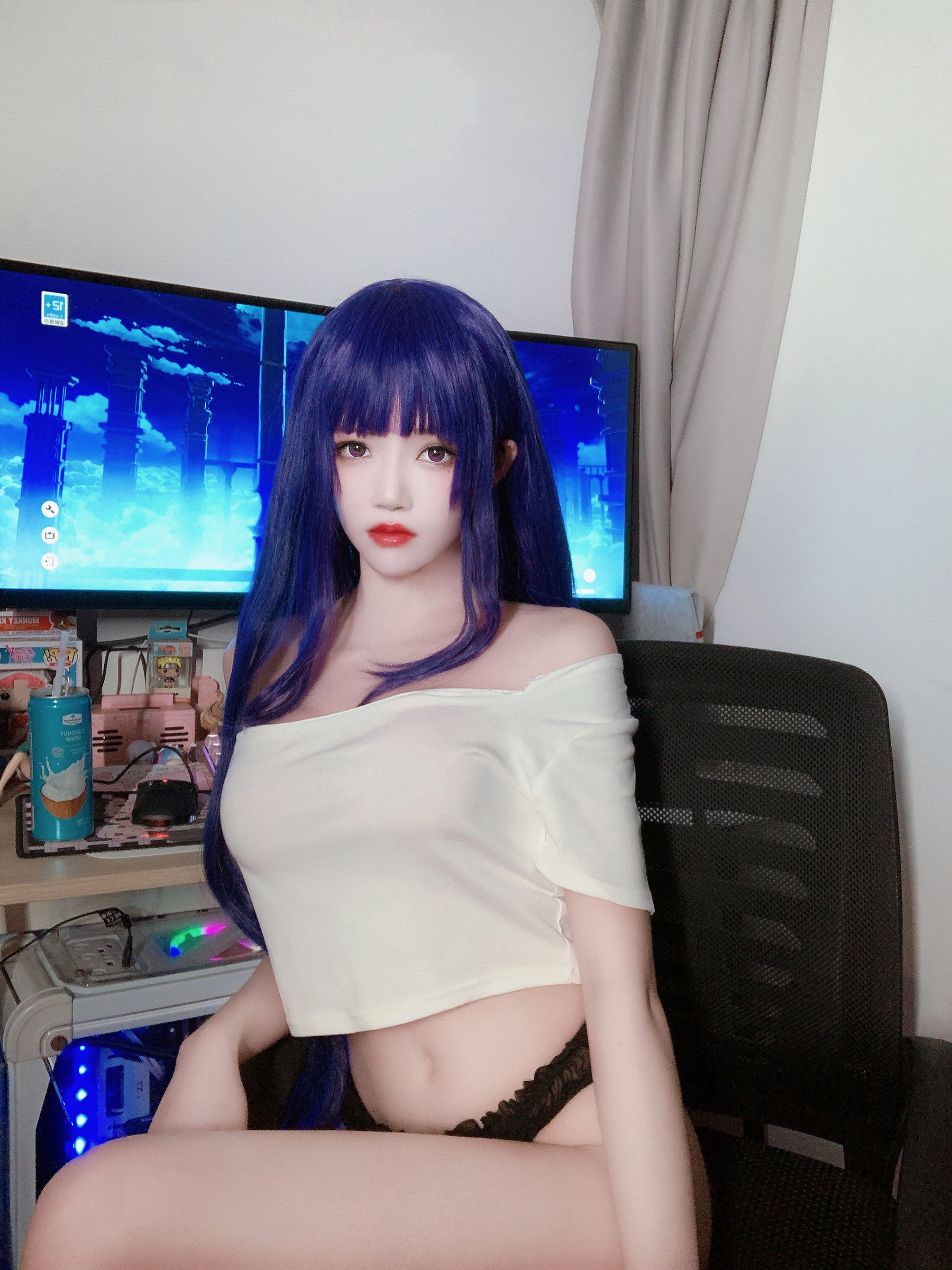 桜桃喵 – 雷电将军自拍 [11P]