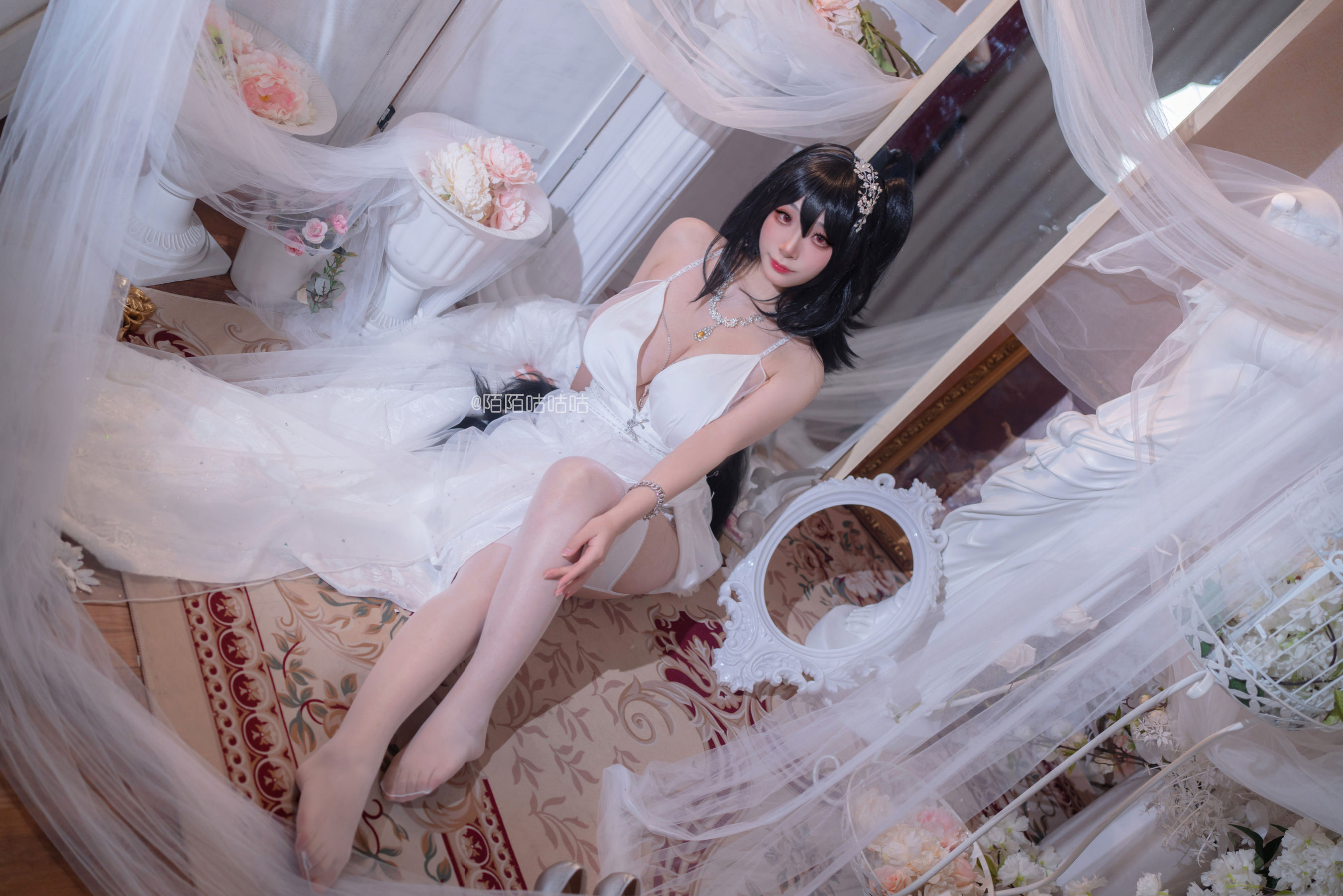 Cosplay美女韶陌陌 – 大凤 婚纱 [18P]