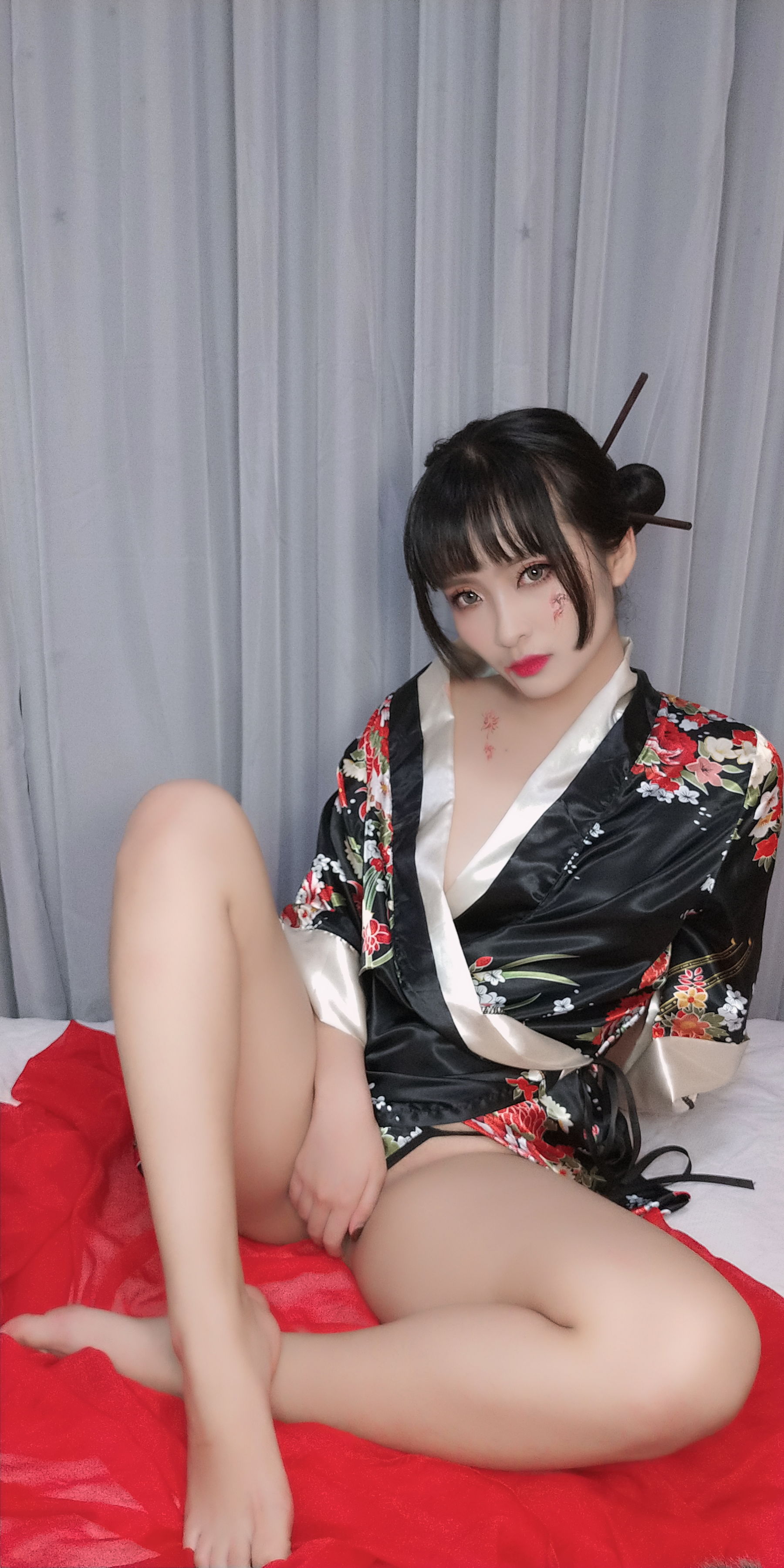 动漫博主洛璃LoLiSAMA – 歌舞伎 [92P]