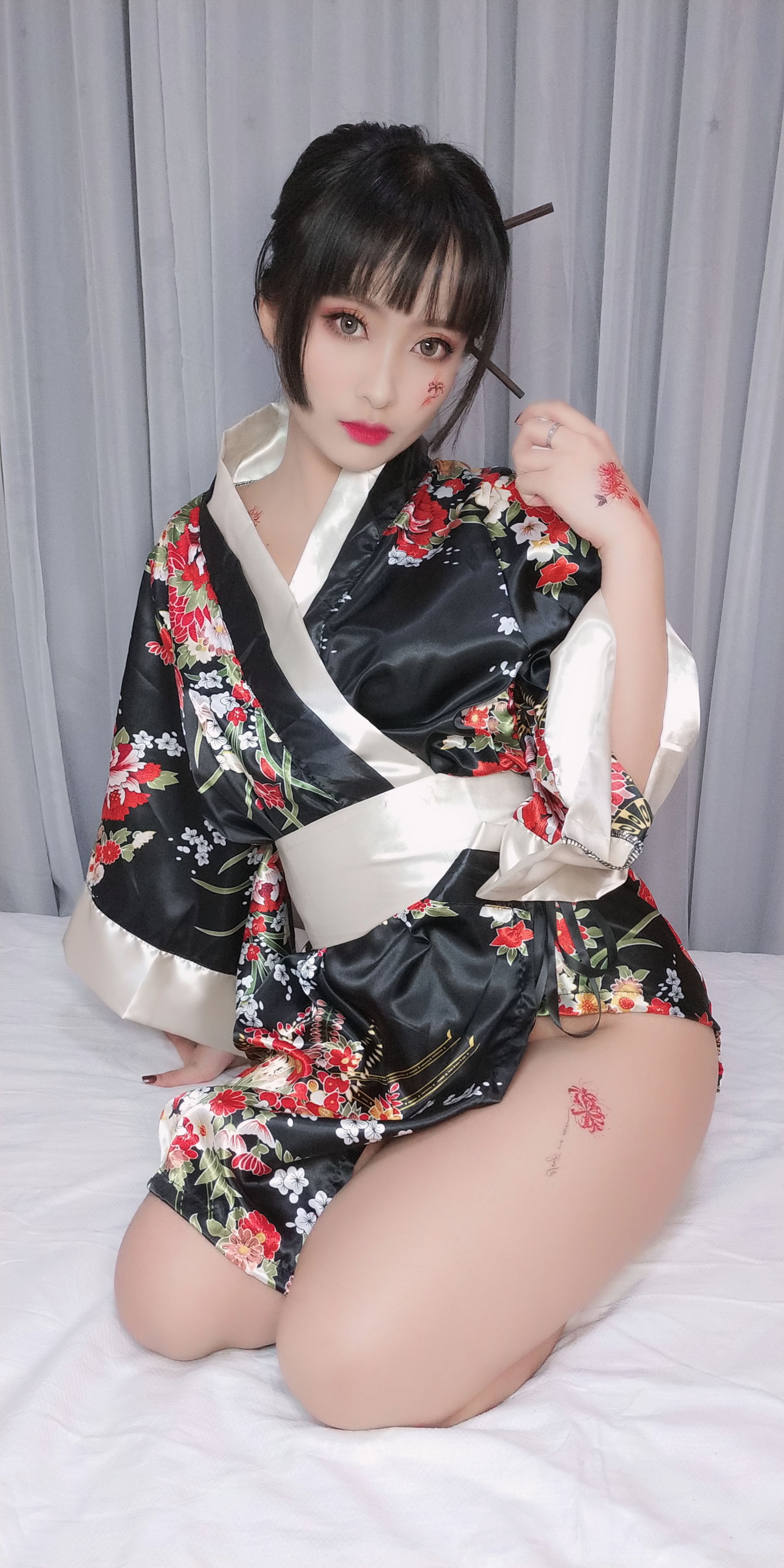 动漫博主洛璃LoLiSAMA – 歌舞伎 [92P]