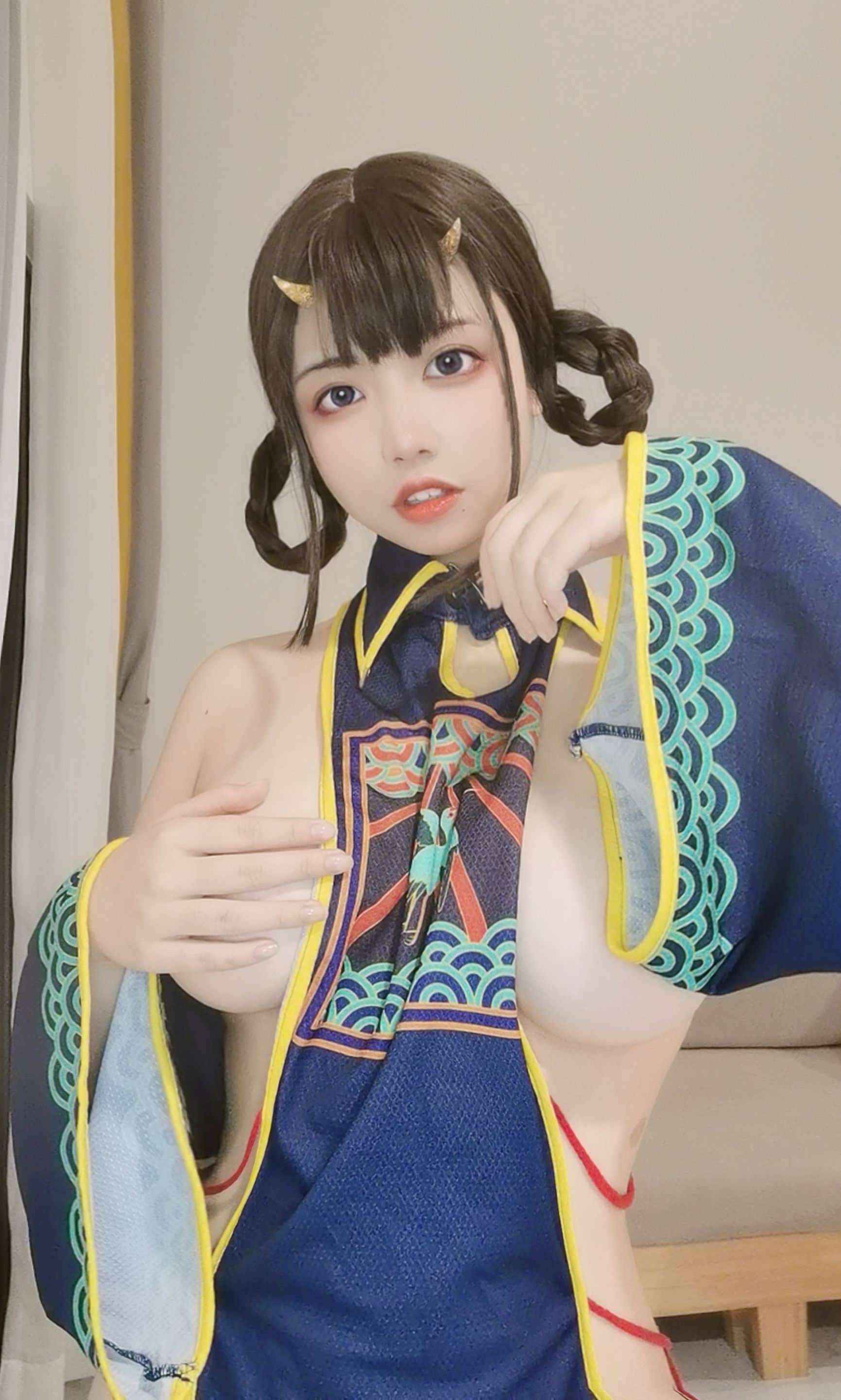 啊日日_Ganlory – 小僵尸自拍 [20P]