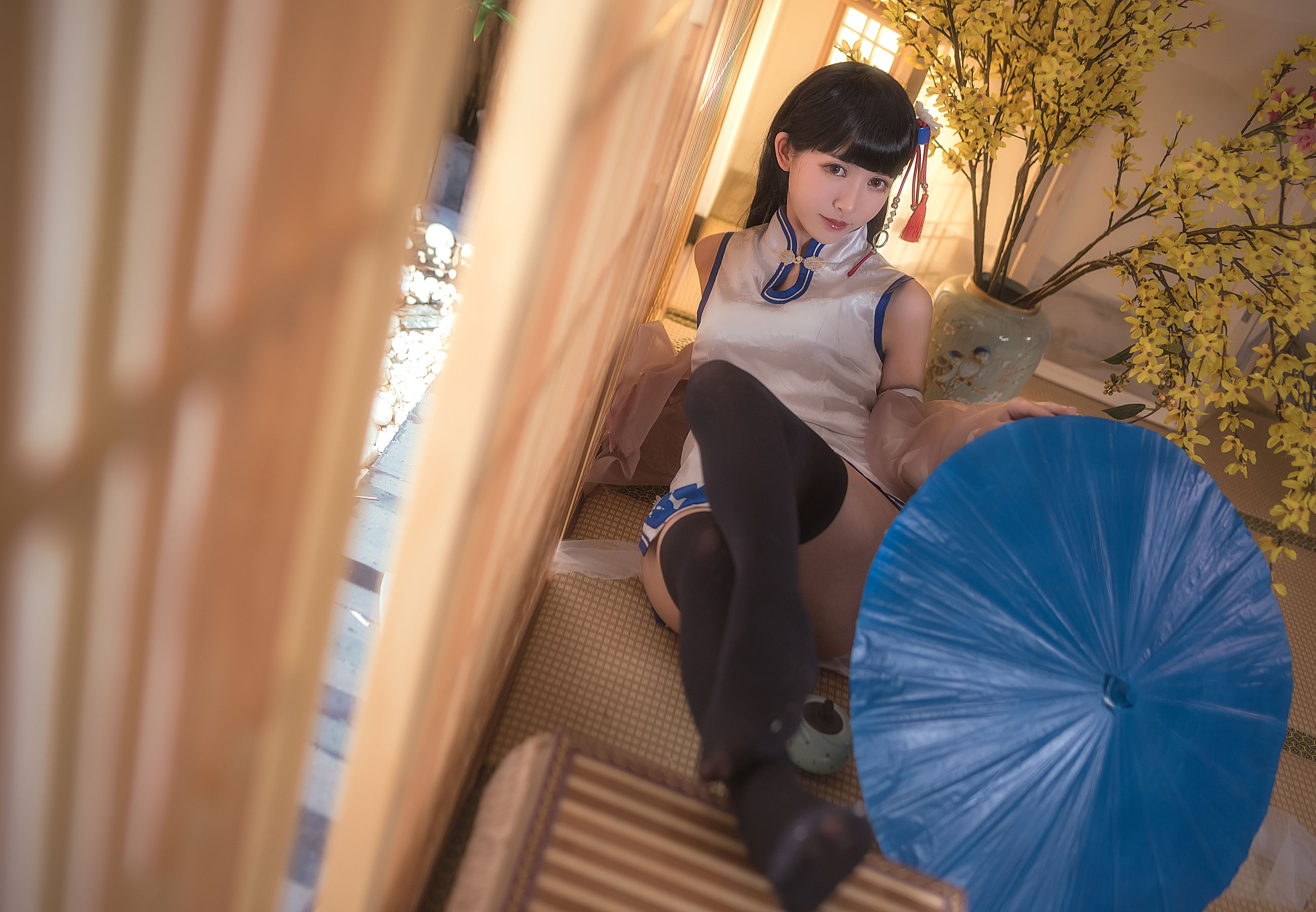 超人气Coser鳗鱼霏儿 碧蓝华裳 逸仙 [16P]