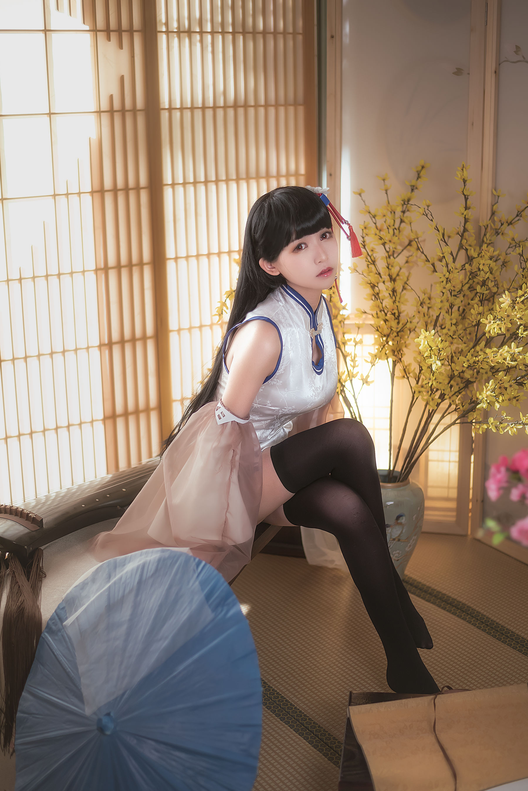 超人气Coser鳗鱼霏儿 碧蓝华裳 逸仙 [16P]