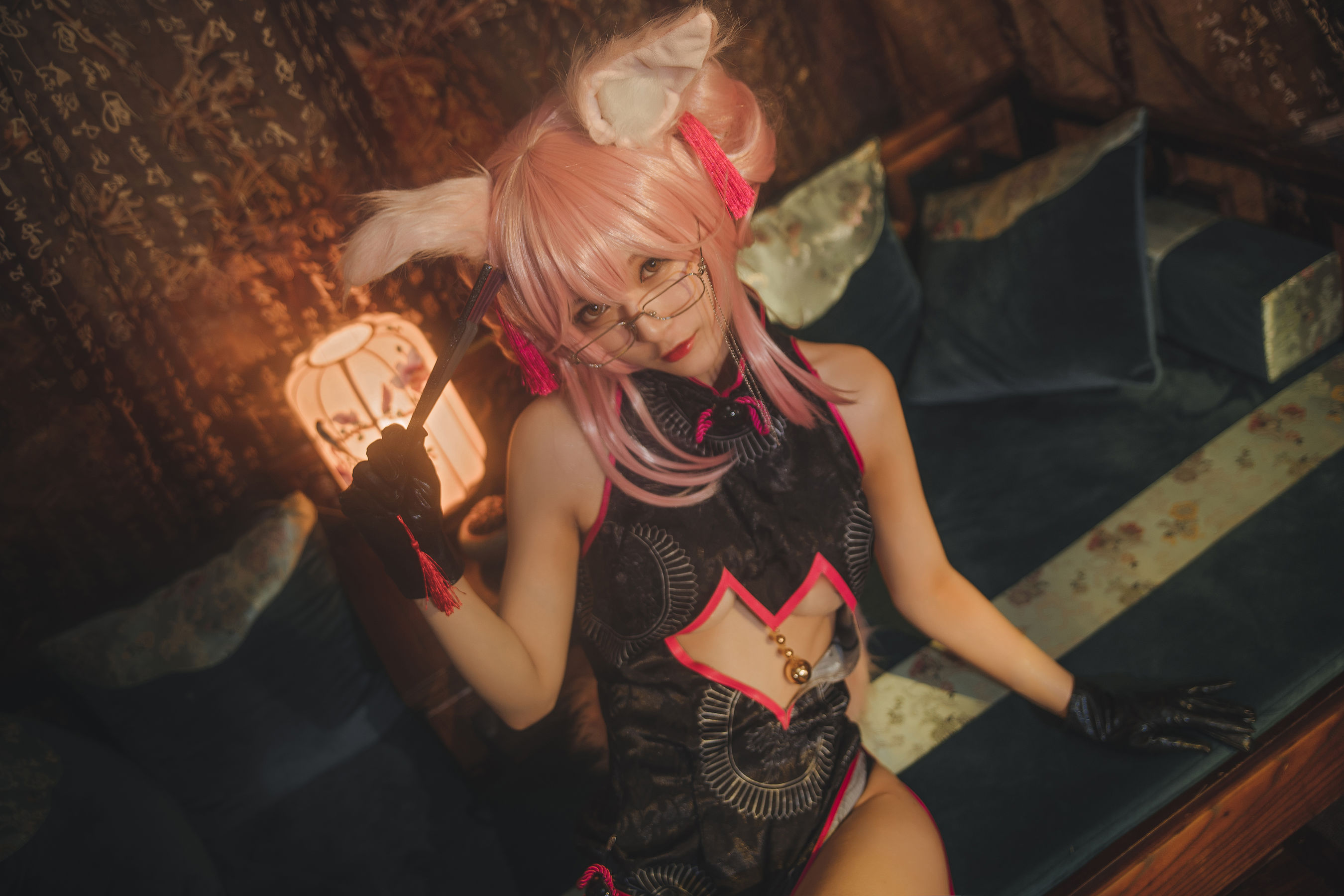 [Cosplay写真] 动漫博主铁板烧鬼舞w – 玉藻前 [35P]