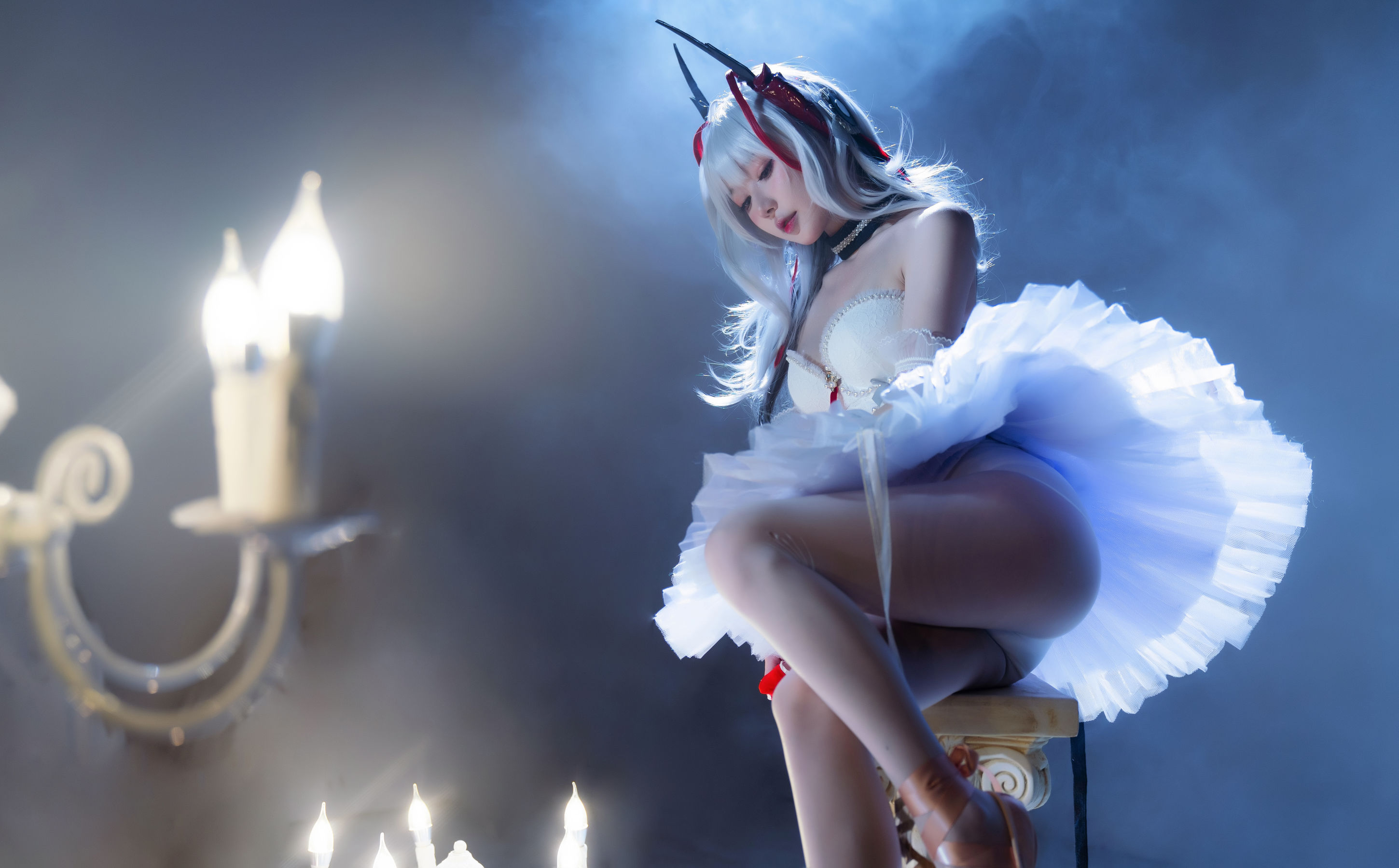 动漫博主阿包也是兔娘 – 明日方舟 芭蕾 [29P]