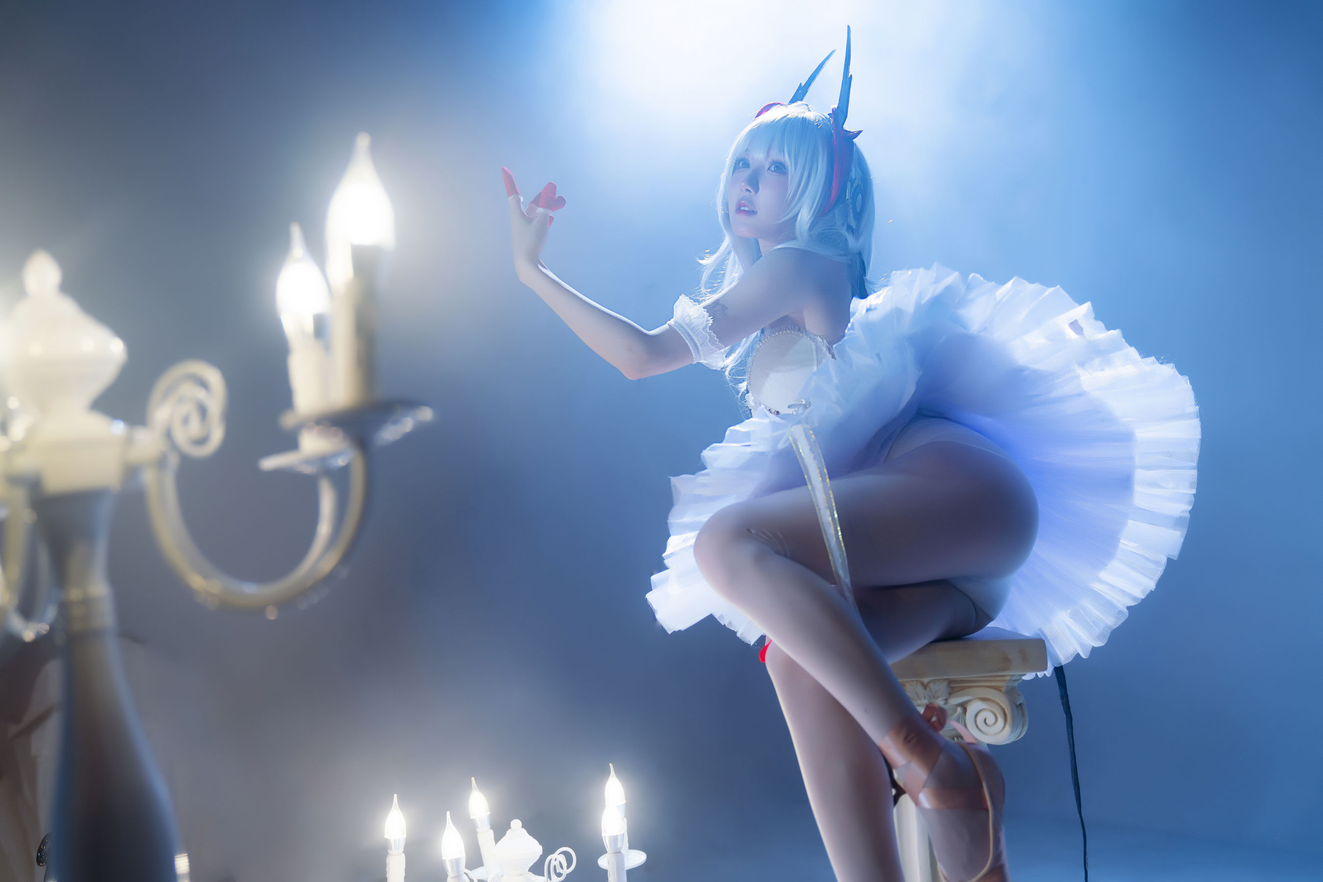 动漫博主阿包也是兔娘 – 明日方舟 芭蕾 [29P]