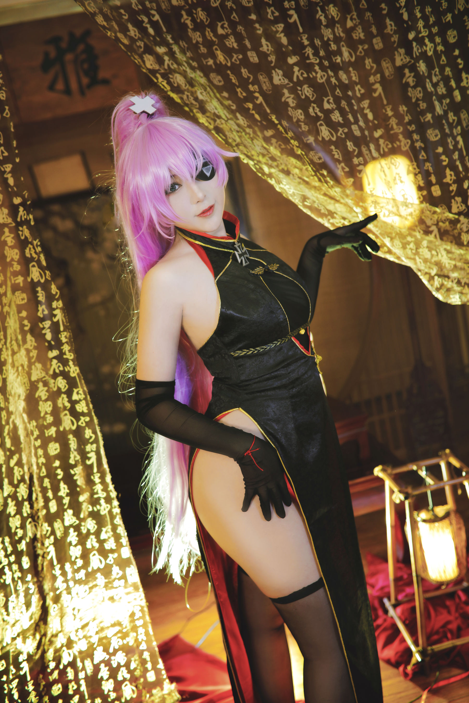 小容仔咕咕咕 – 沙恩霍斯特旗袍 [11P]