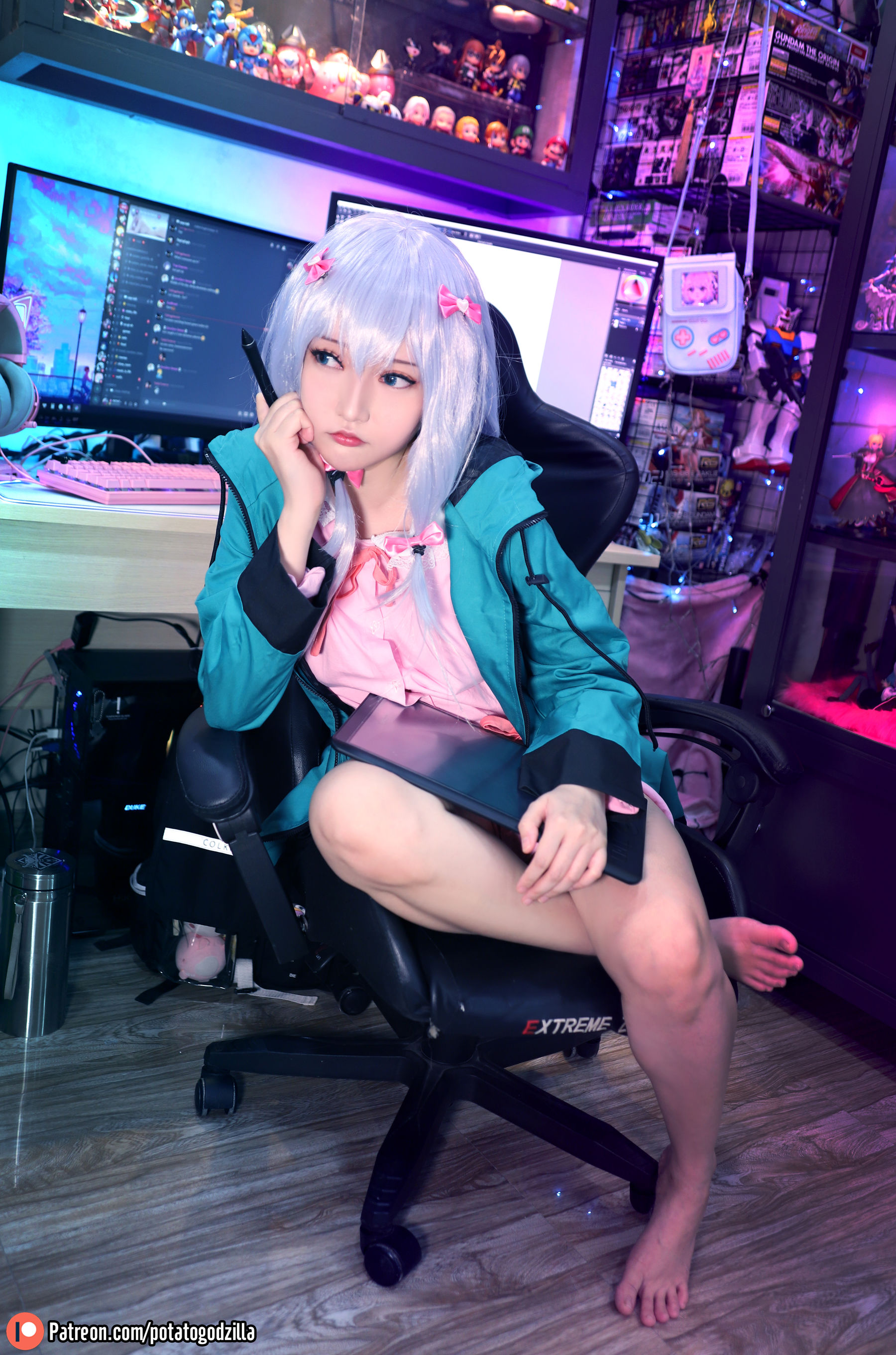 Coser小姐姐Potato Godzilla – Sagiri [39P]