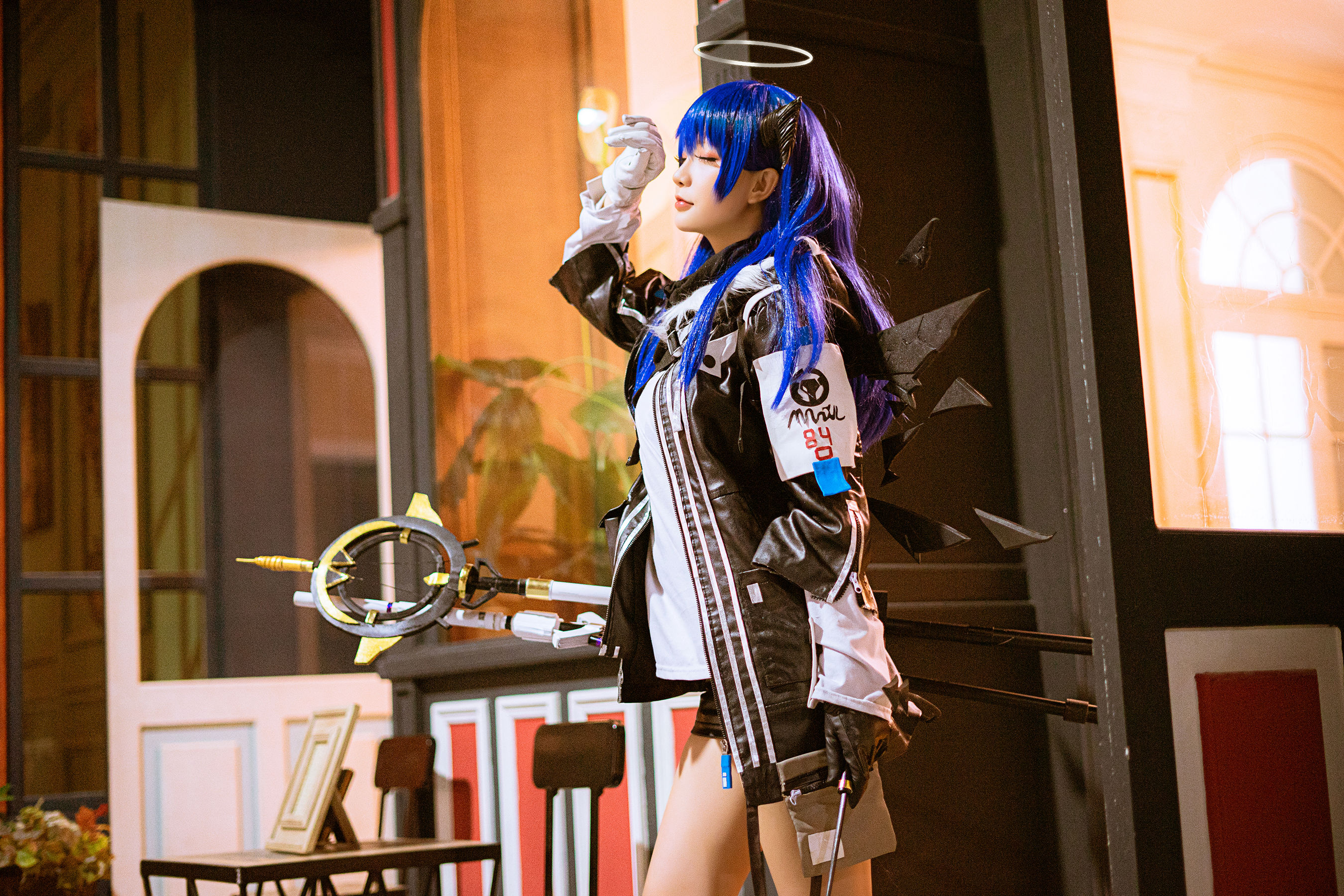 Coser小姐姐星之迟迟 – 明日方舟《莫斯提马》 [19P]