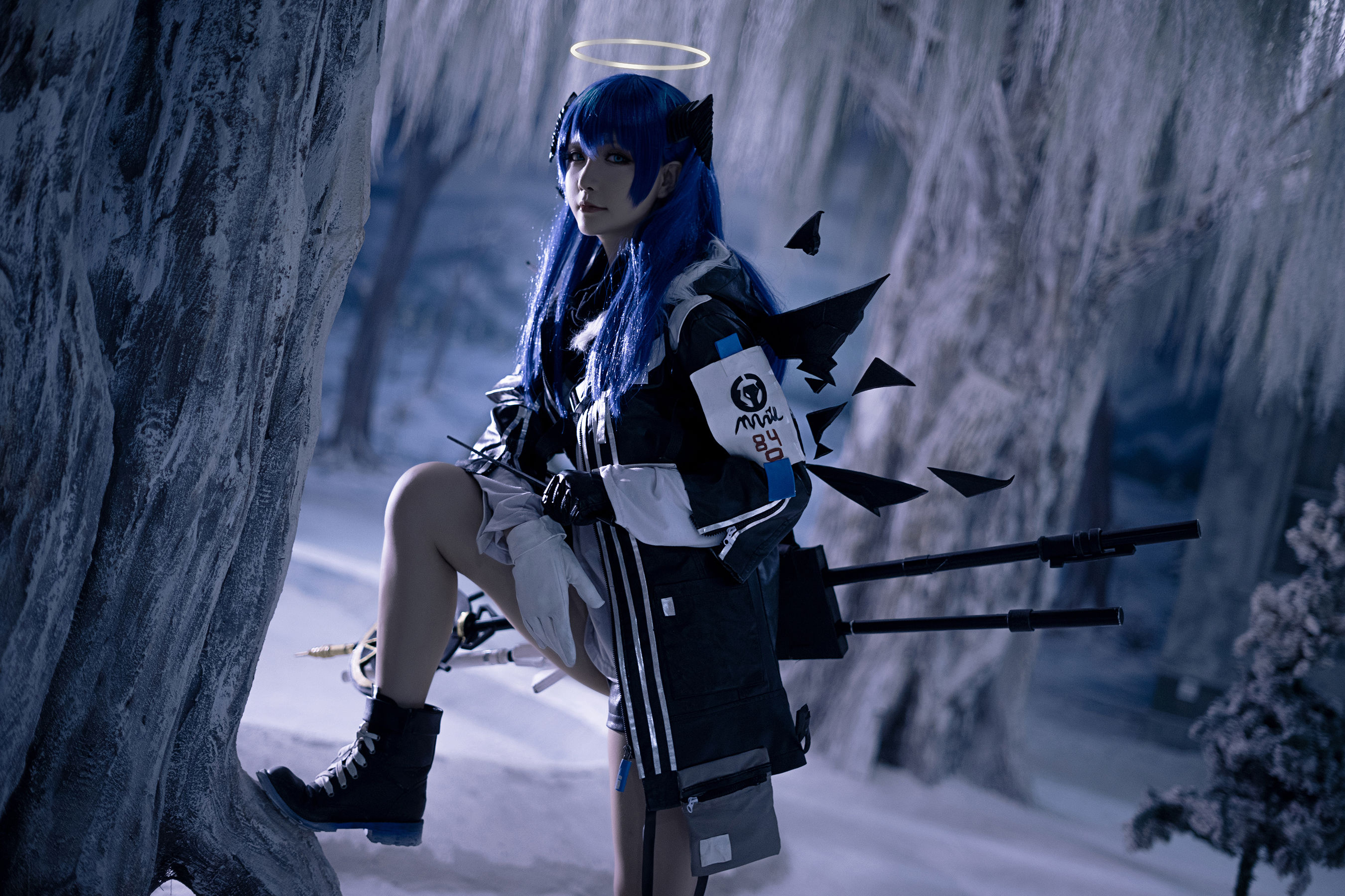 Coser小姐姐星之迟迟 – 明日方舟《莫斯提马》 [19P]