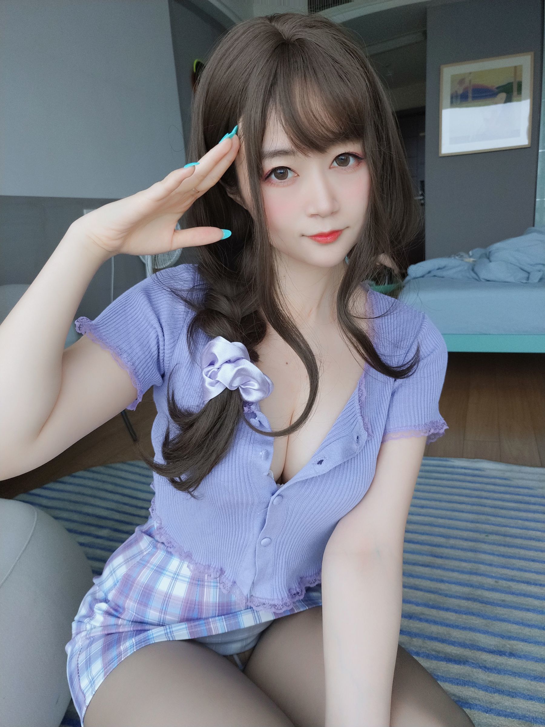 Coser小姐姐白银 – 香芋味 [100P]