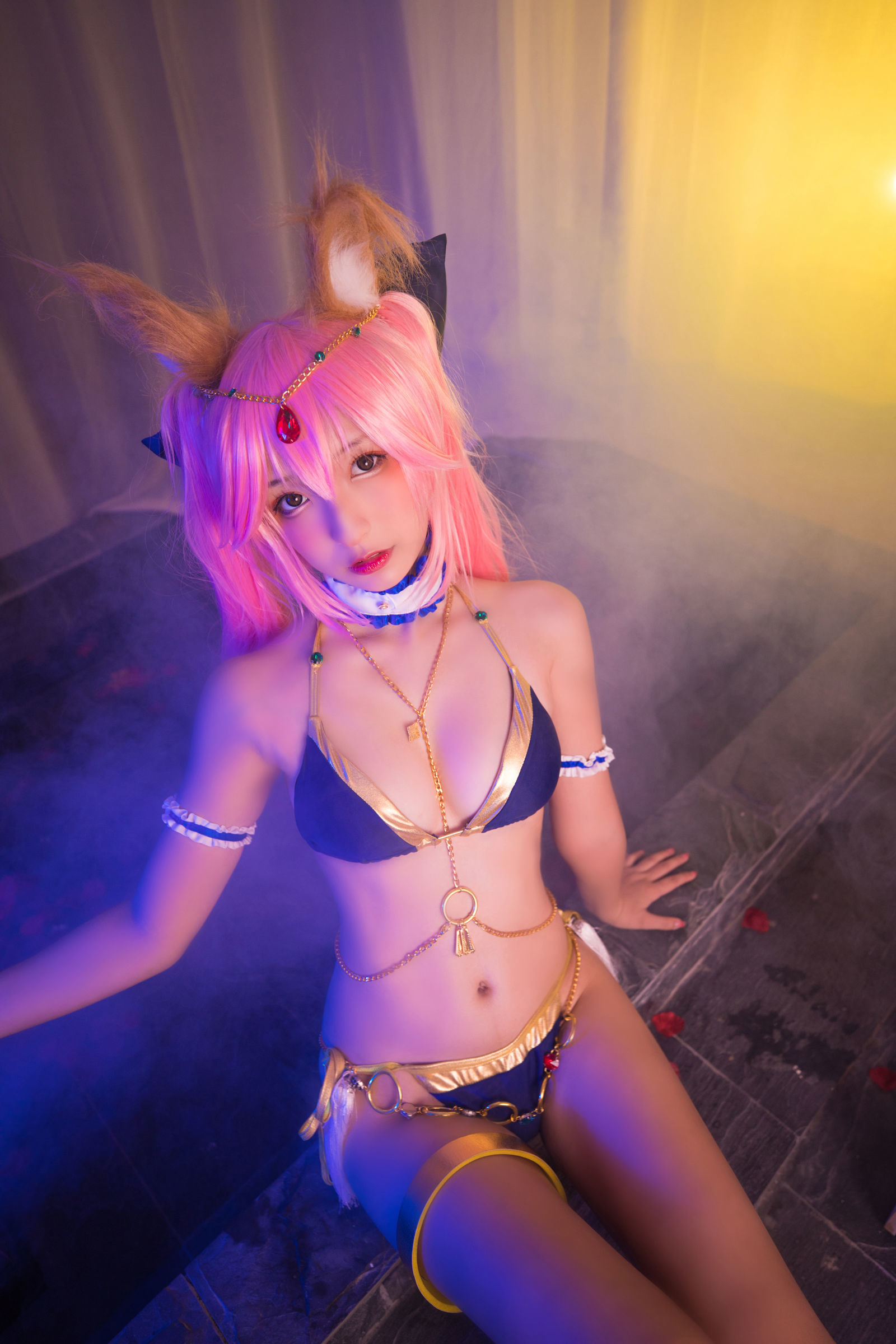 [萝莉COS] 神楽板真冬 玉藻前舞娘《Mysterious Love》 [150P]