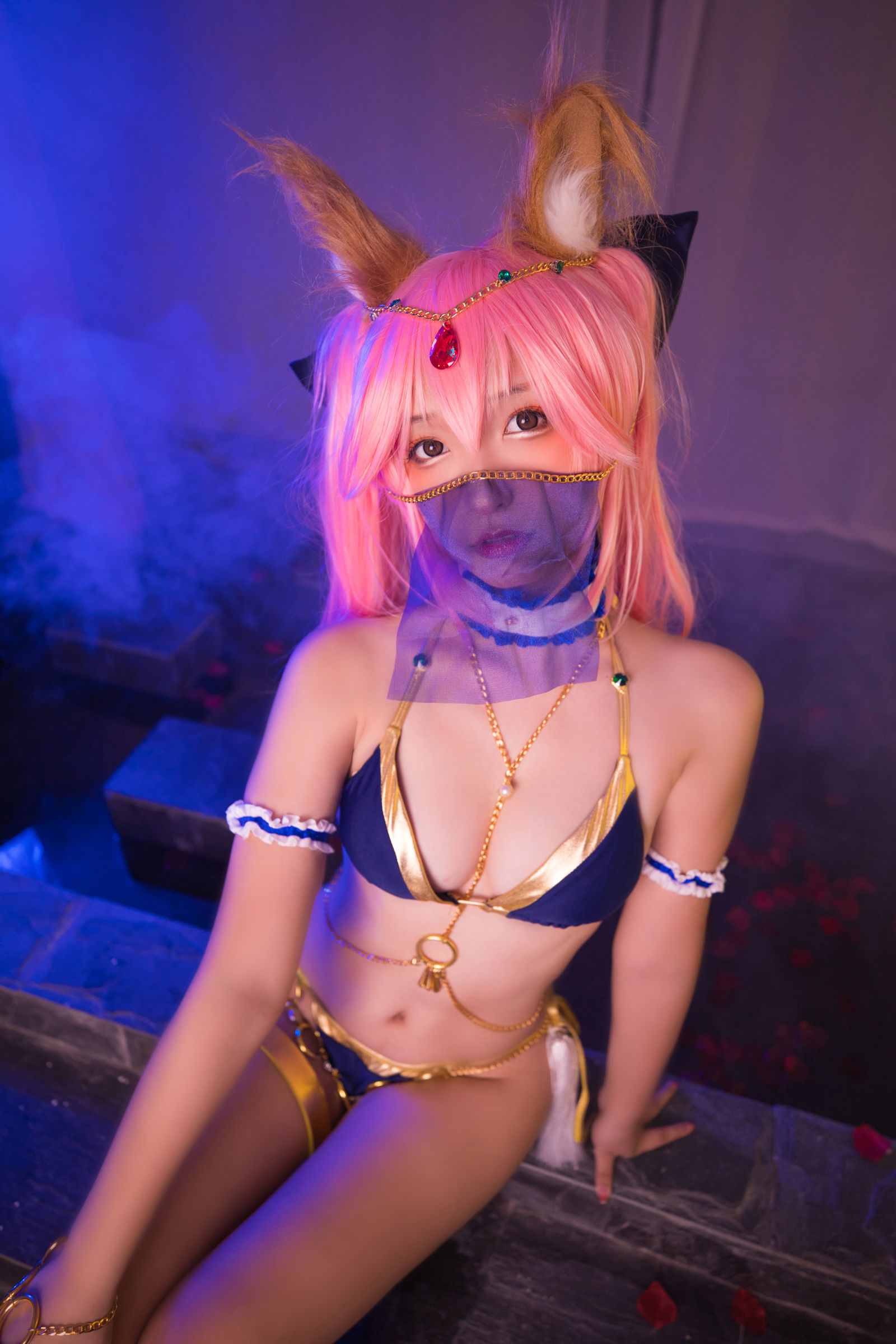 [萝莉COS] 神楽板真冬 玉藻前舞娘《Mysterious Love》 [150P]