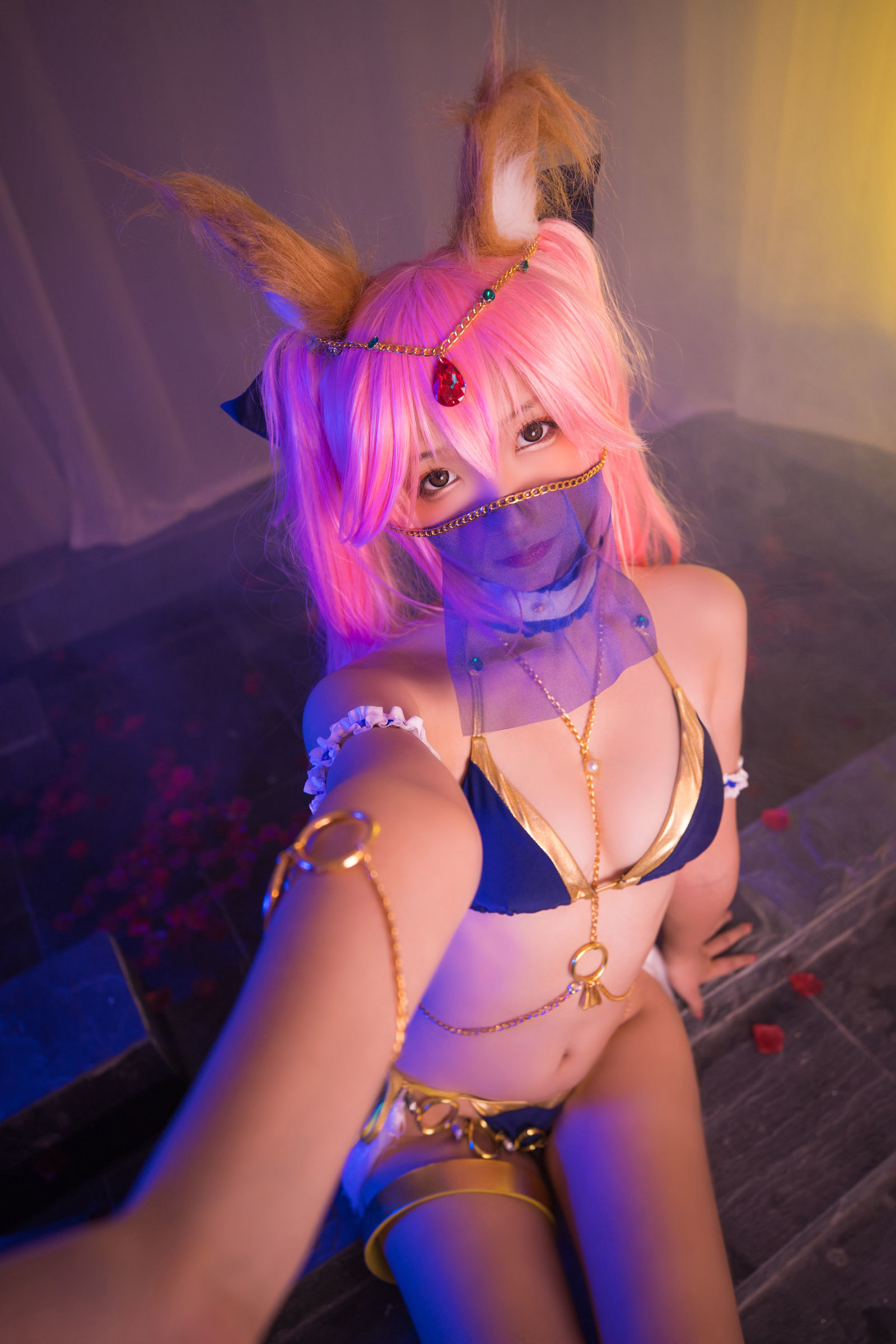 [萝莉COS] 神楽板真冬 玉藻前舞娘《Mysterious Love》 [150P]