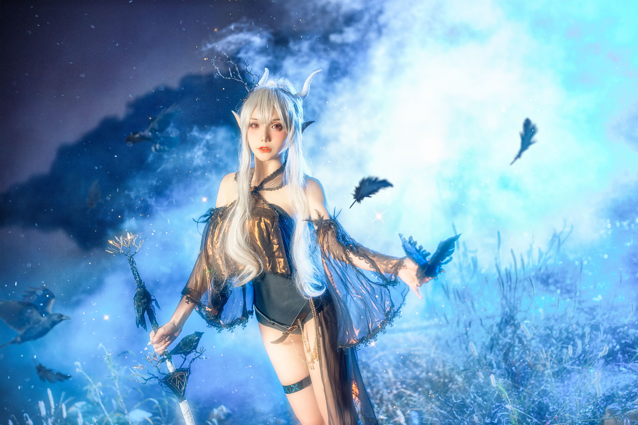 COS妹子仙九Airi – 闪灵静谧午夜 [17P]