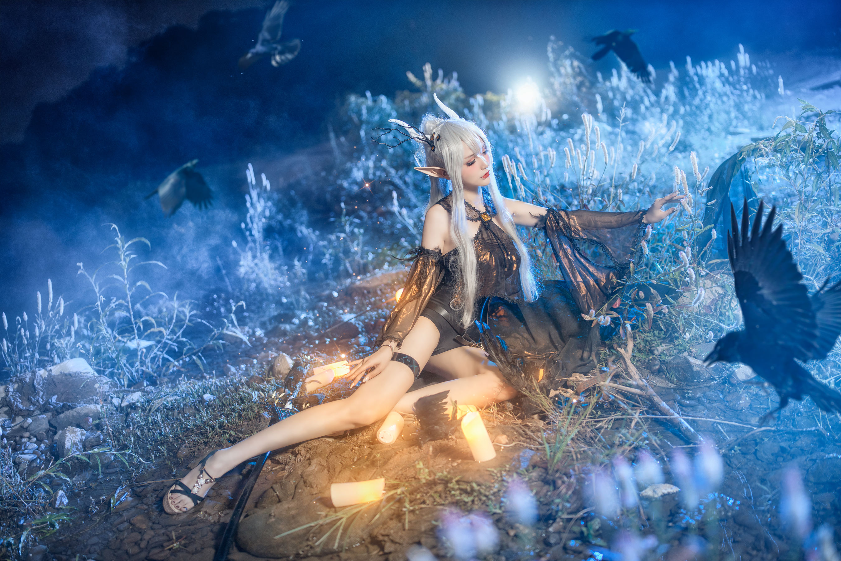 COS妹子仙九Airi – 闪灵静谧午夜 [17P]