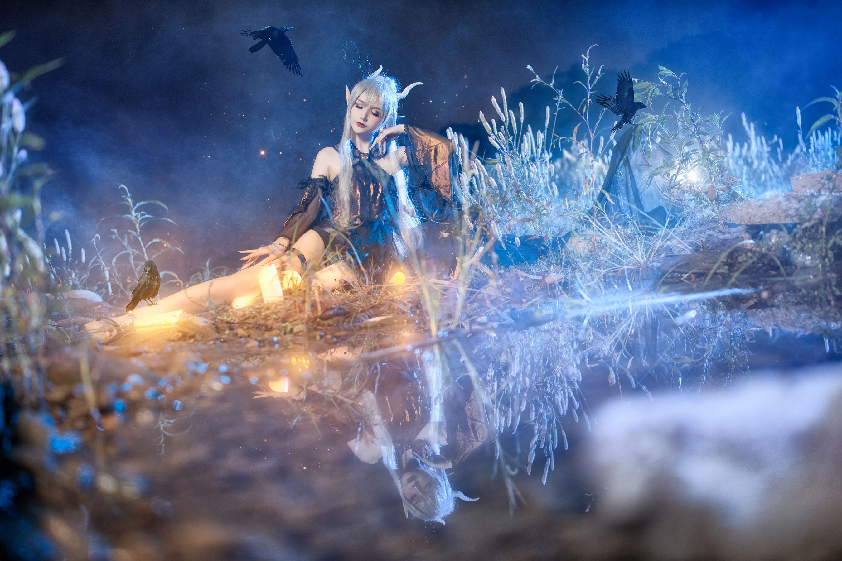 COS妹子仙九Airi – 闪灵静谧午夜 [17P]