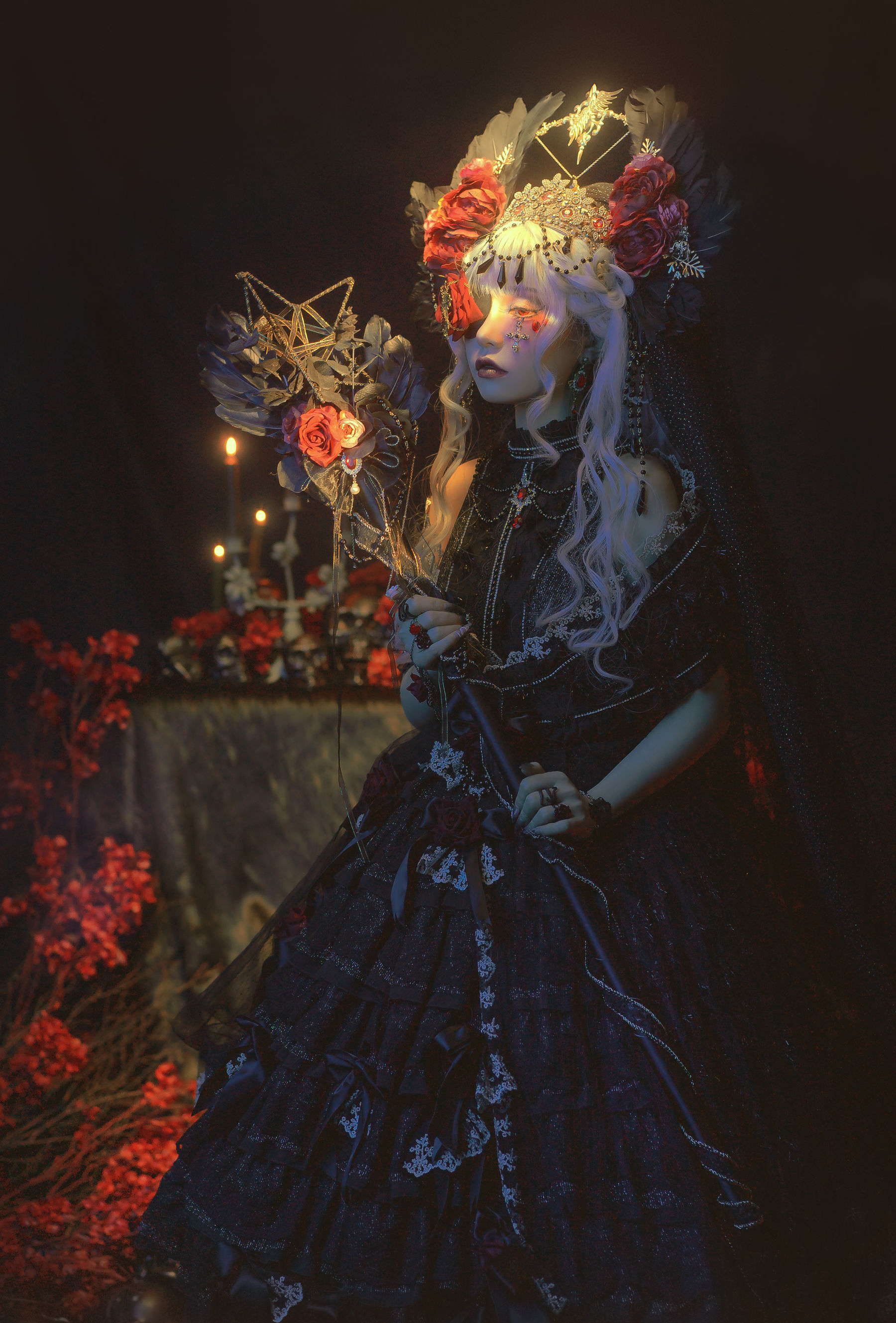 爆机少女喵小吉 – 鸦 [19P]