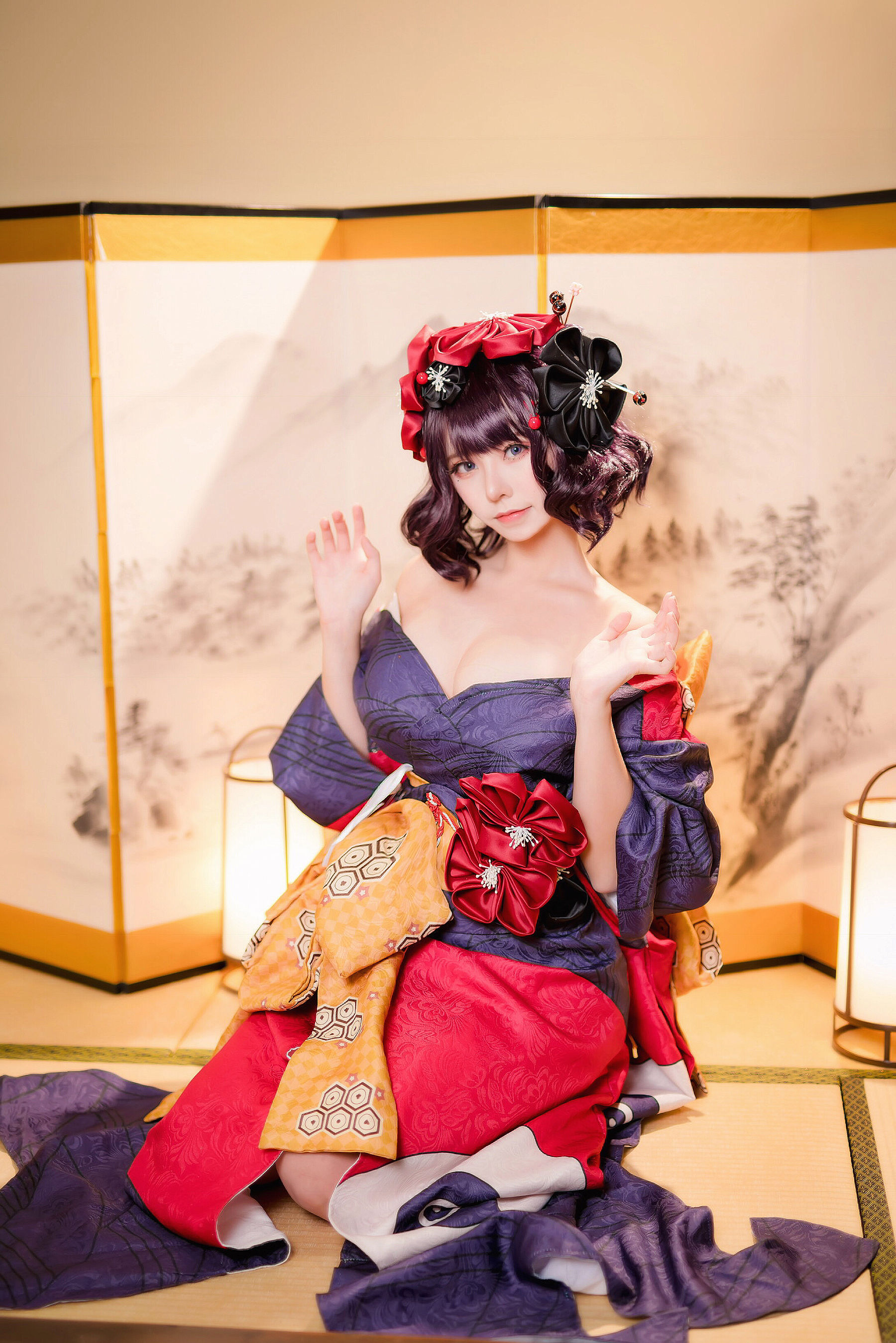 萌妹菌烨tako 葛飾北斎 [18P] 插图7