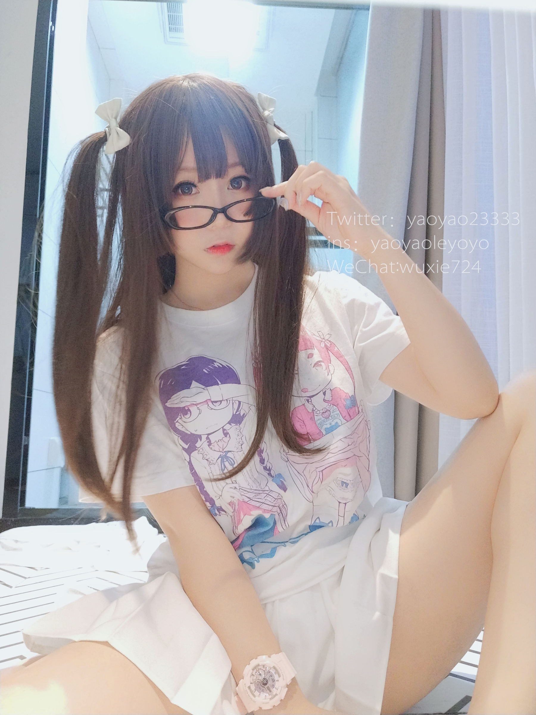 [萝莉COS] 摇摇乐yoyo – 浴巾风情 [46P]