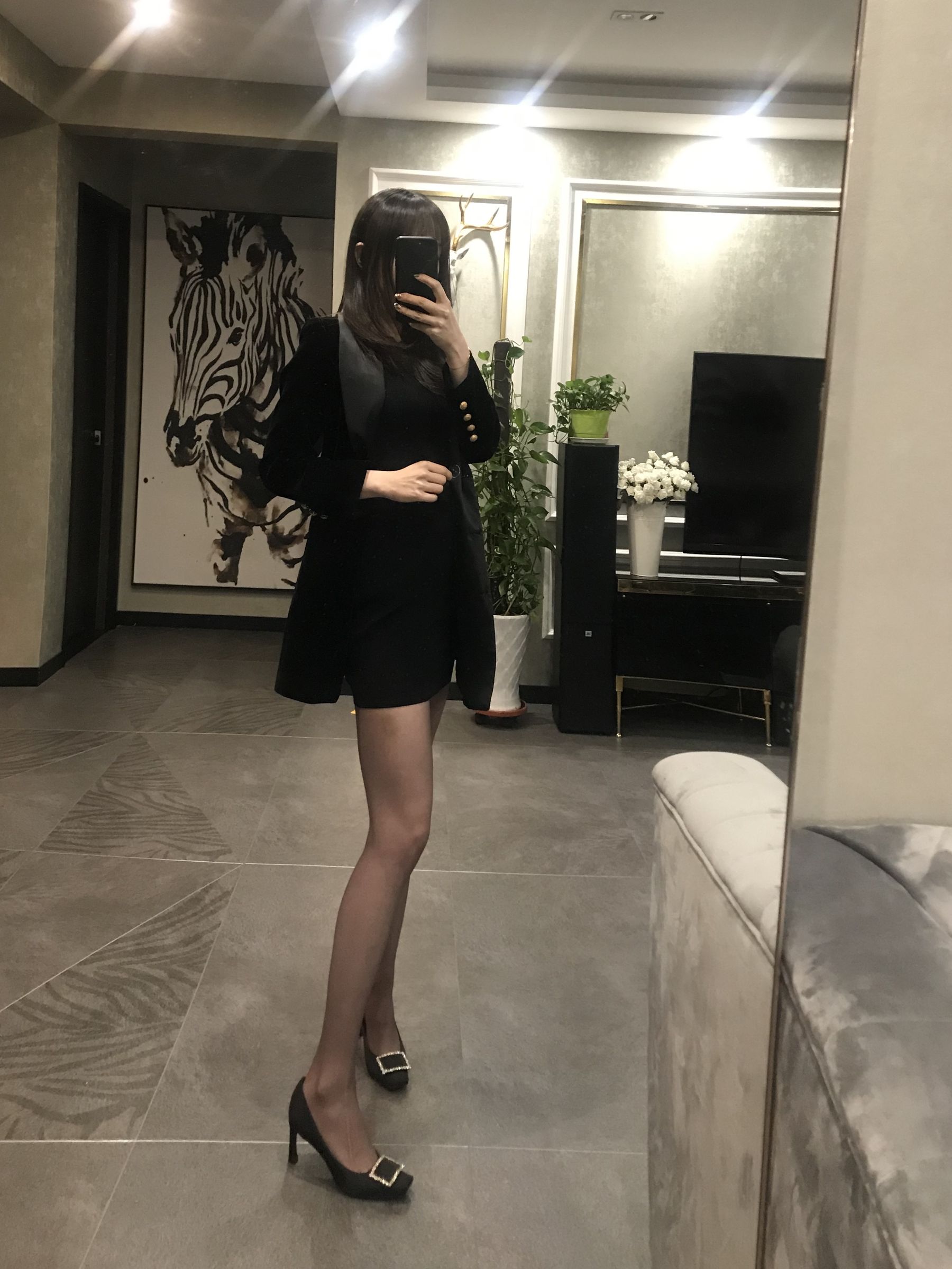 丝足博主麋鹿_Monroe 2020.04.20 红高黑丝 [101P]