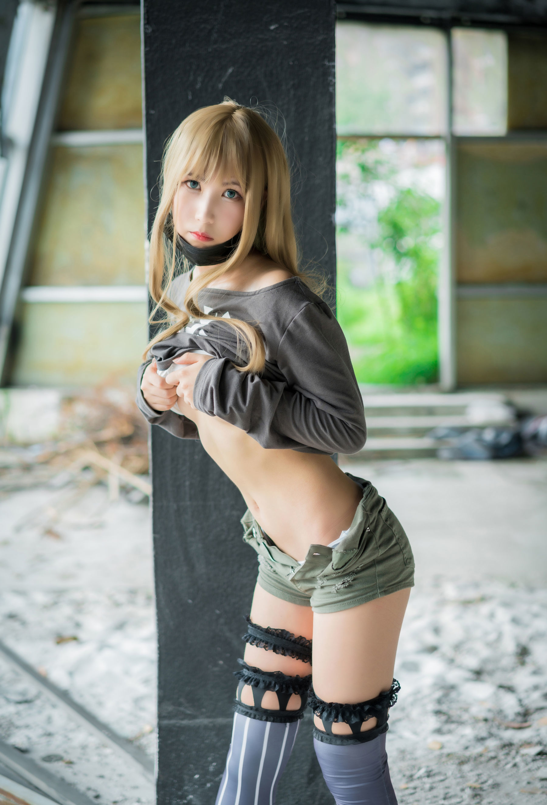 [萝莉COS] 逐月su – 汉森废墟 [36P]