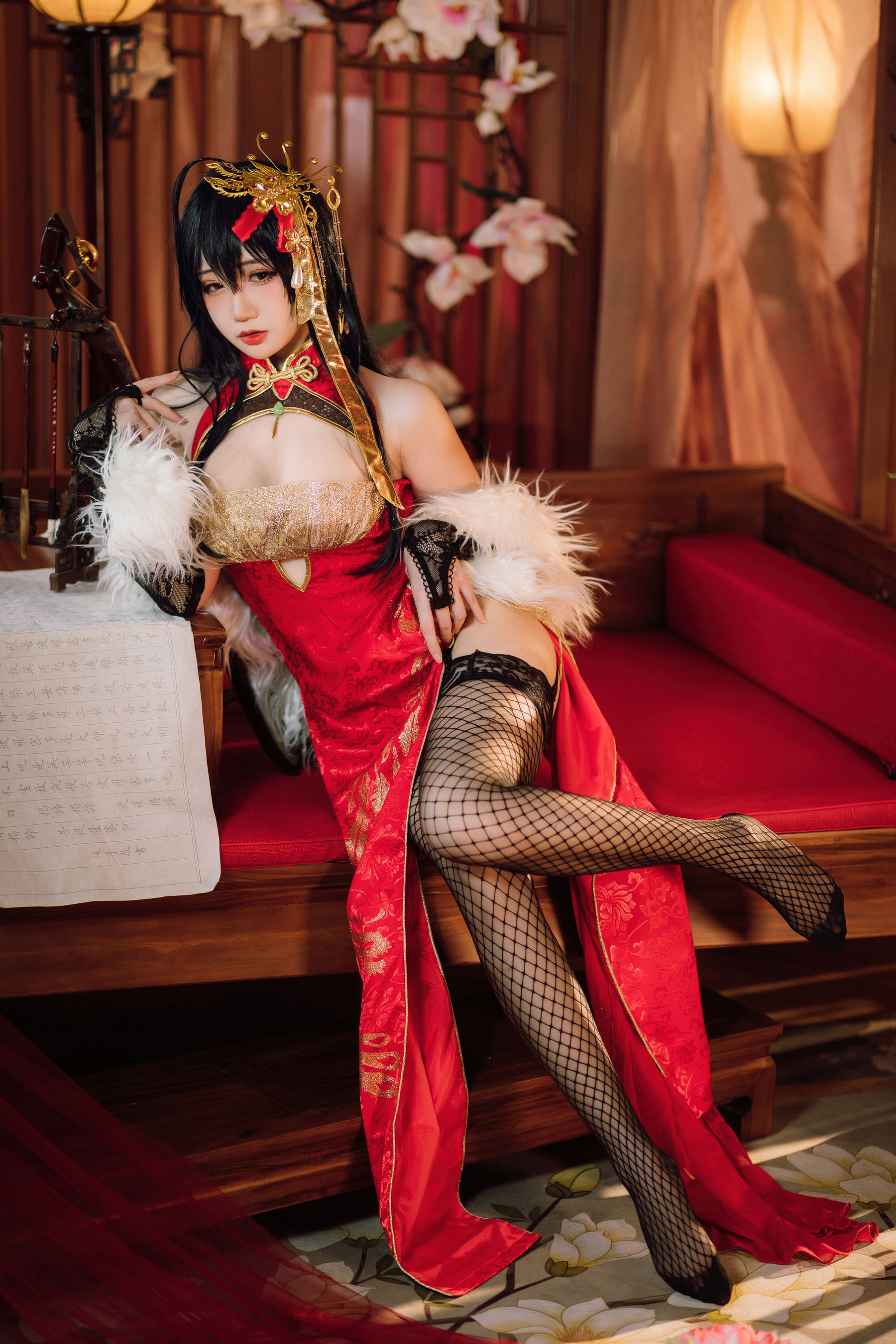 焖焖碳 – 大凤旗袍 [20P]