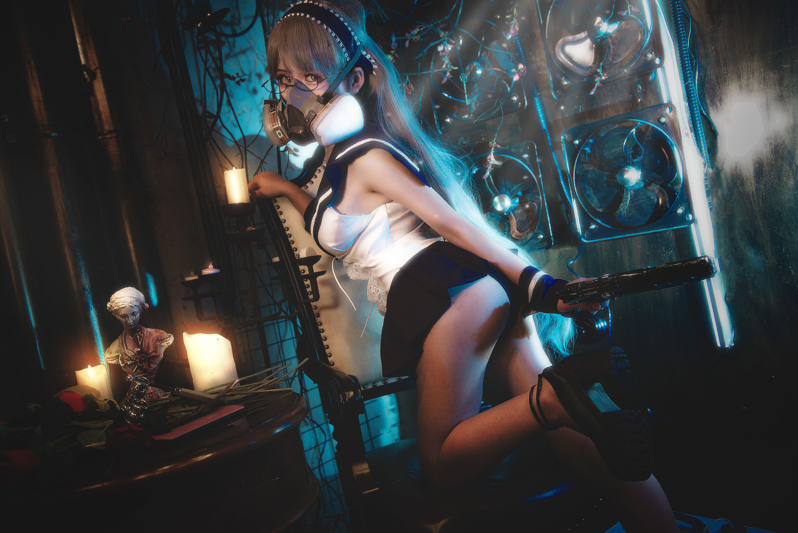 一笑芳香沁写真 – JK赛博 [9P]