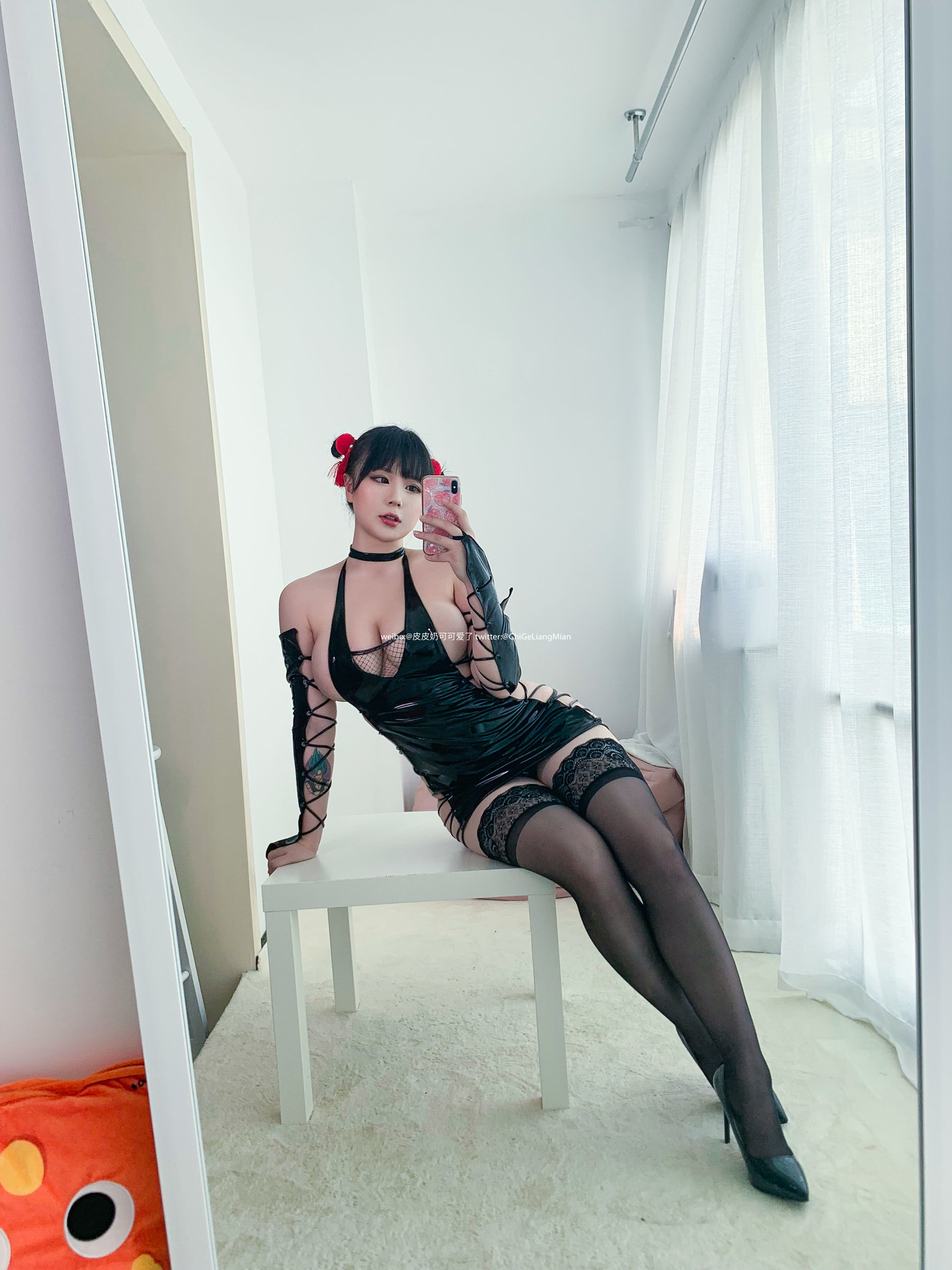 皮皮奶可可爱了啦 忍者皮衣 [44P]