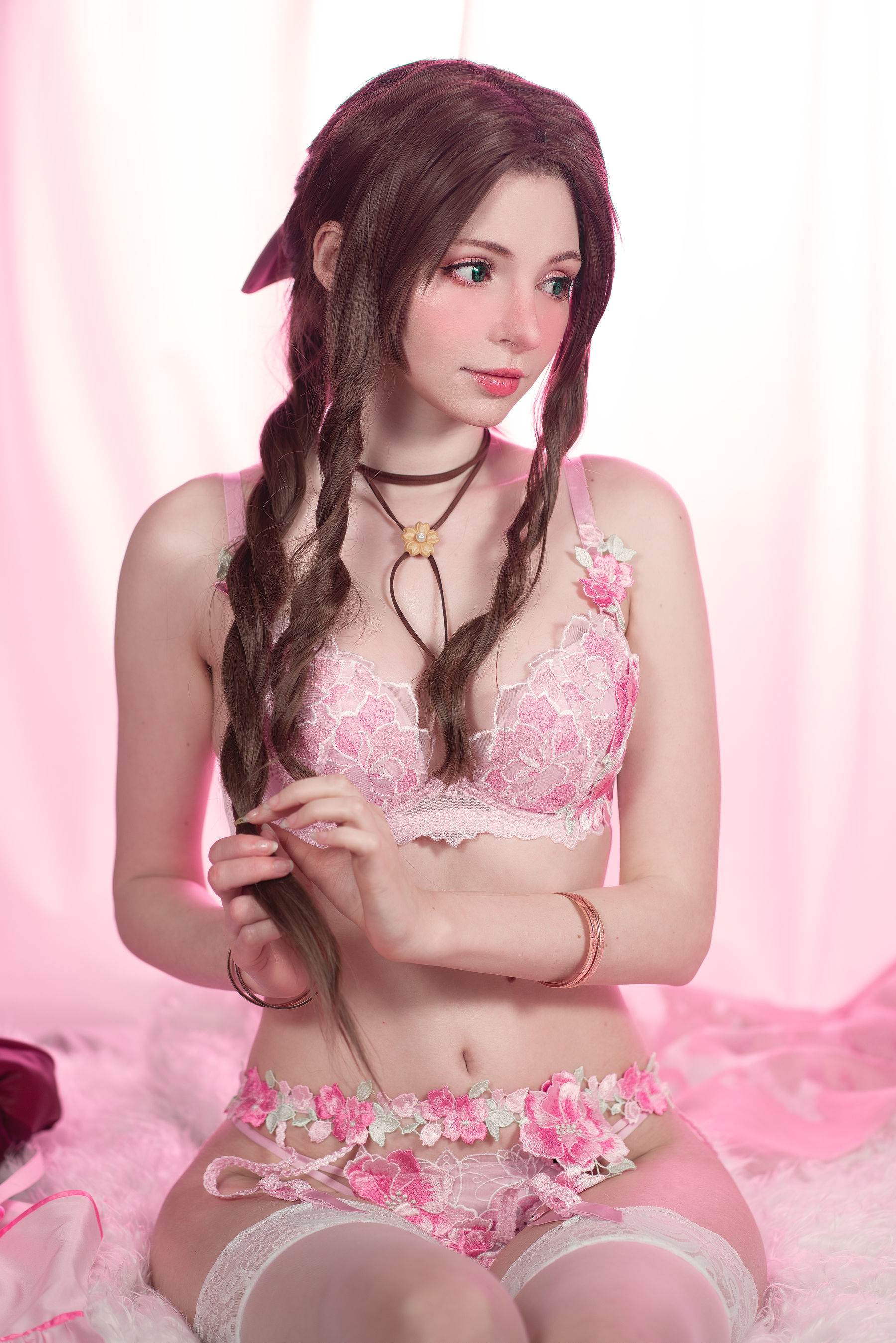 Peach milky – Aerith Lingerie [30P]