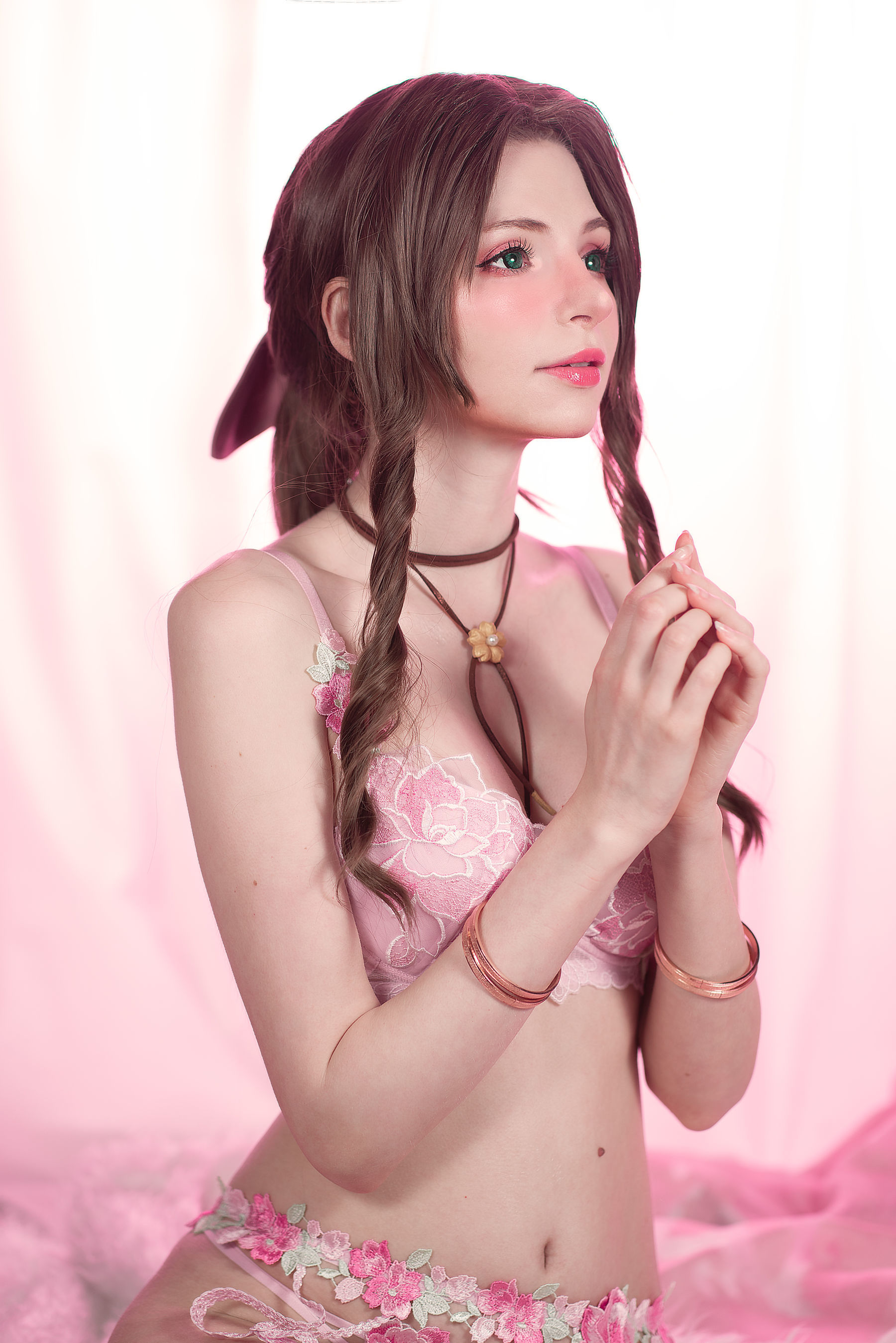 Peach milky – Aerith Lingerie [30P]