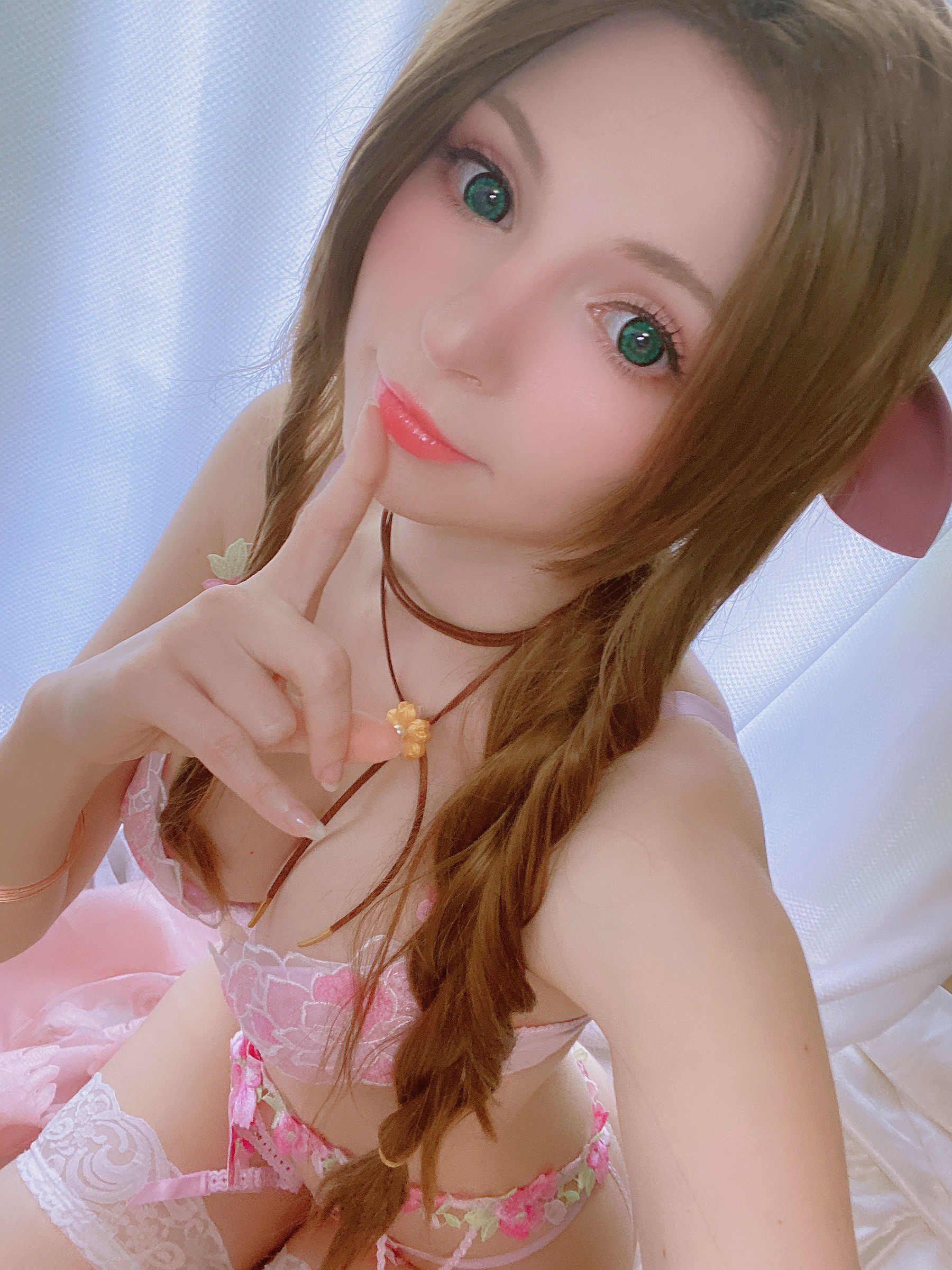 Peach milky – Aerith Lingerie [30P]