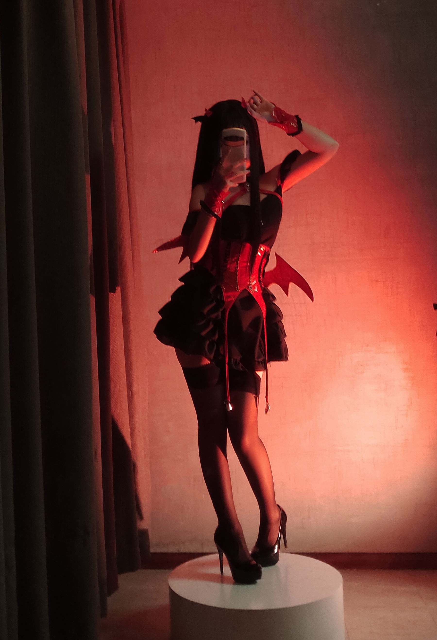 Cosplay日奈娇 – 万圣节 小恶魔 [32P]