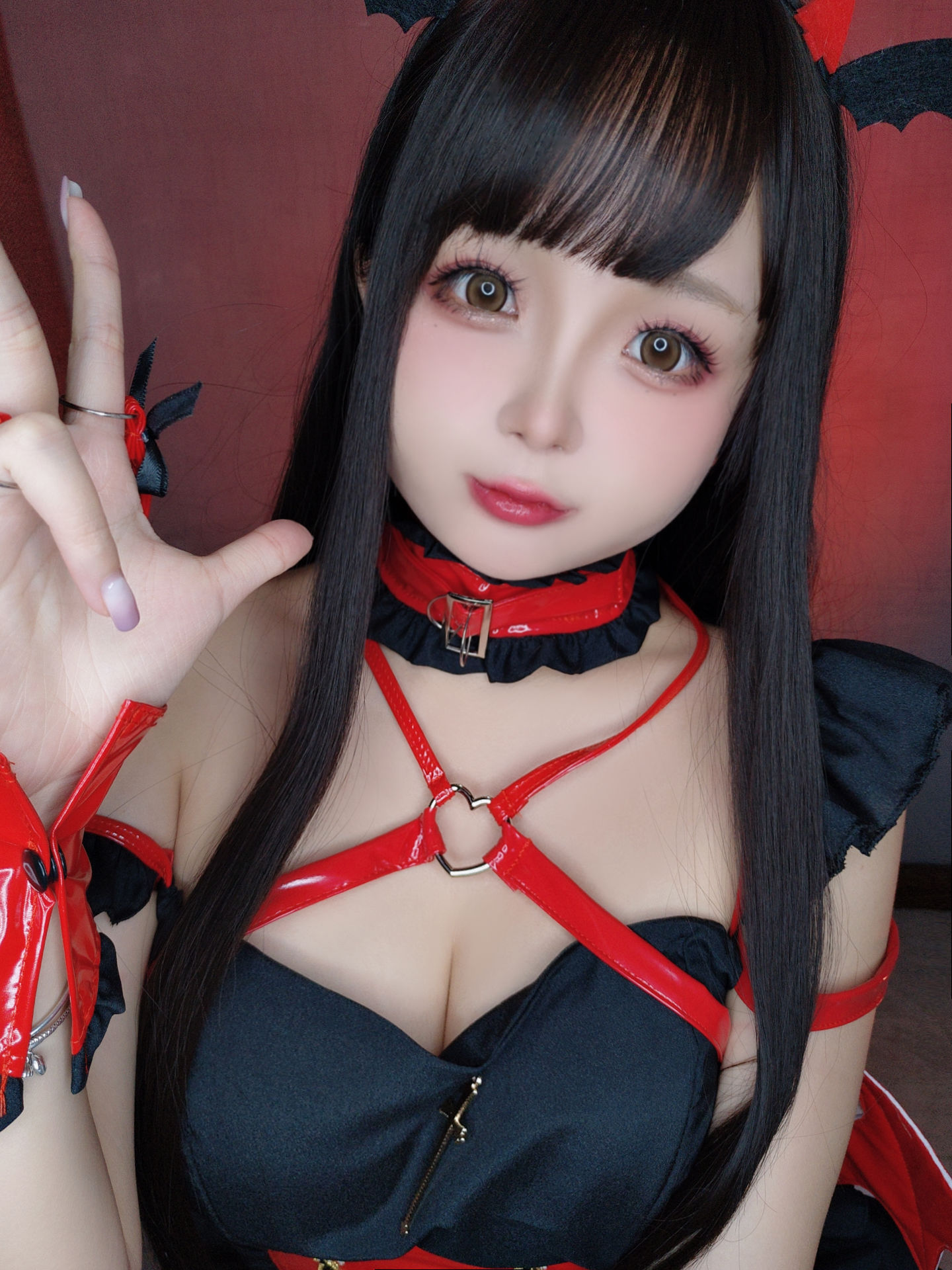 Cosplay日奈娇 – 万圣节 小恶魔 [32P]