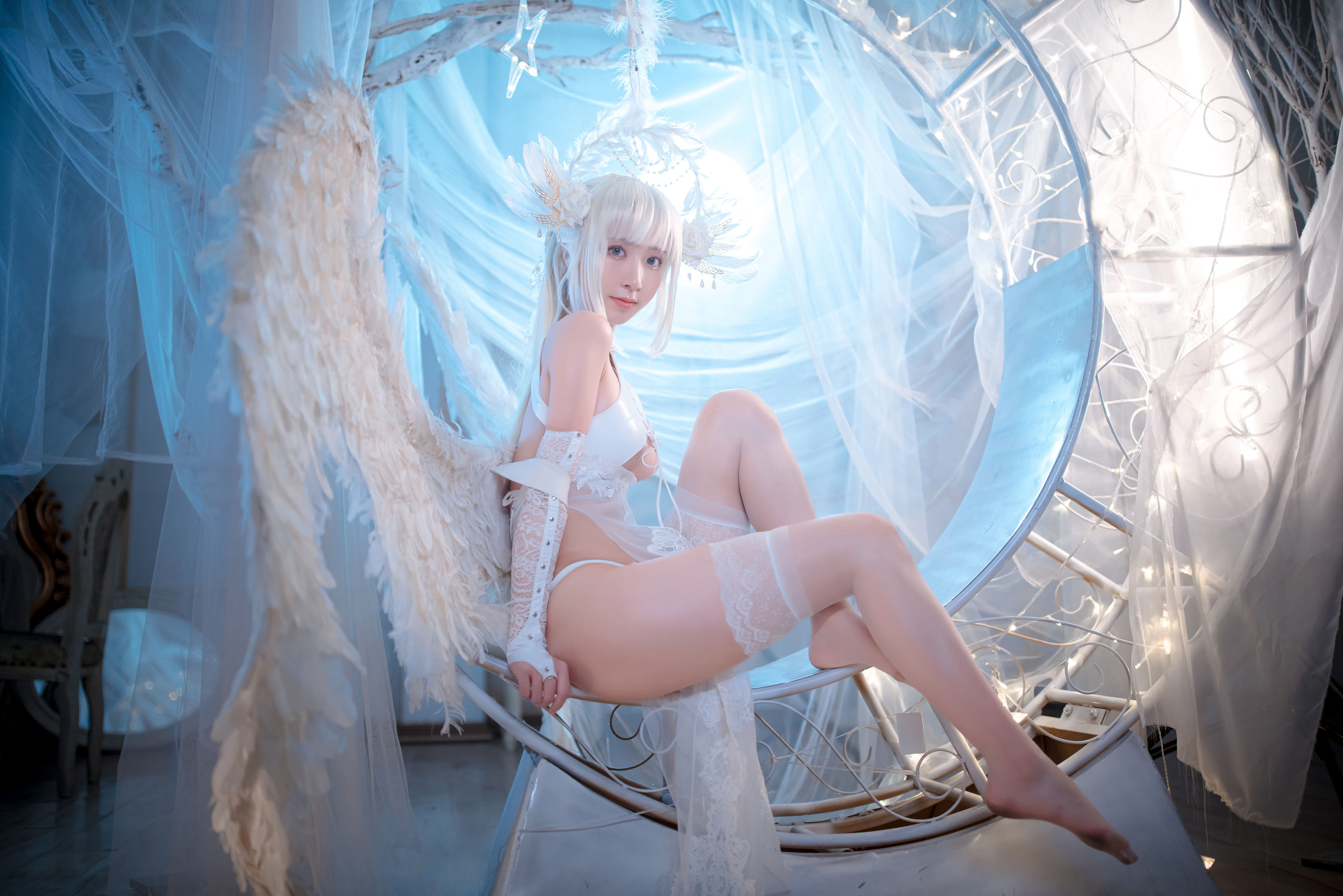 人气Coser黑川 – 天使 [46P]