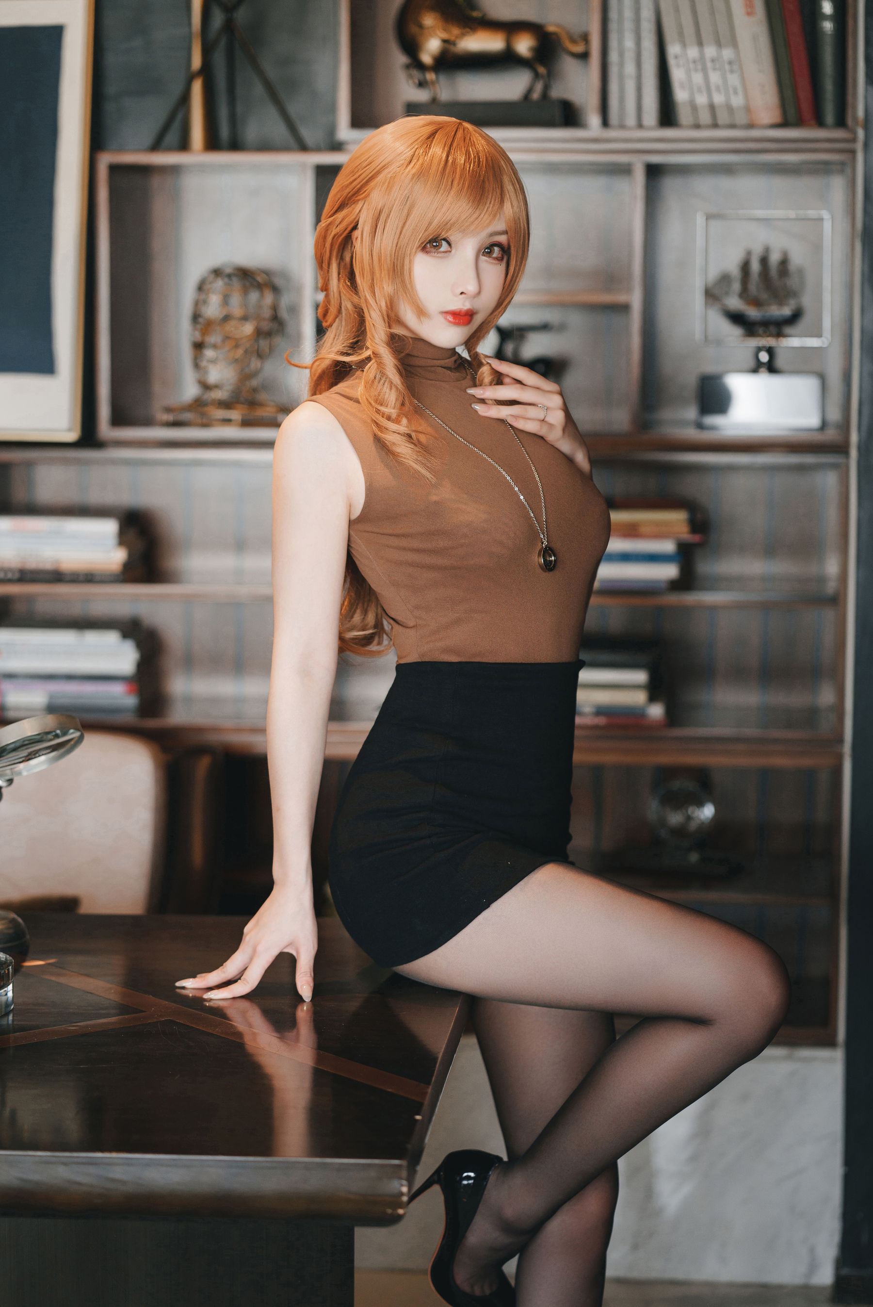 COS福利rioko凉凉子(肉扣热热子) – 人妻的一天-公司篇 [30P]