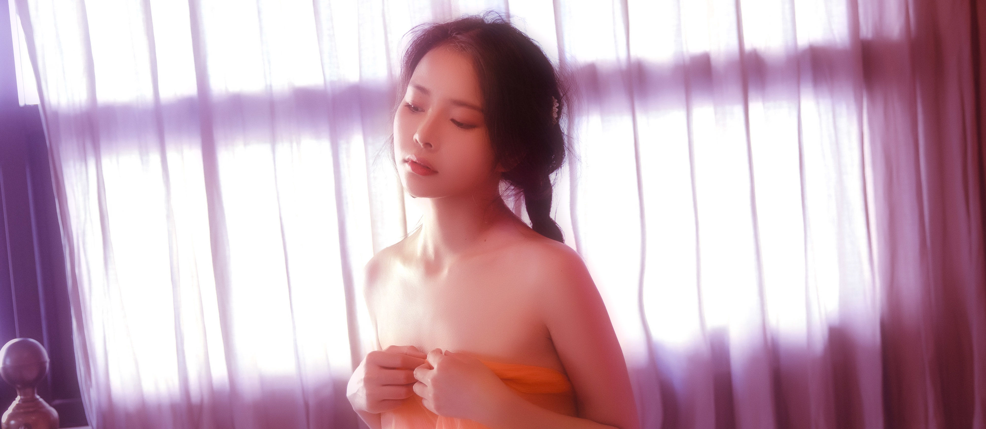 [Cosplay写真] 苏嫣嫣阿姨 – 泰国旅游纱巾 [12P]