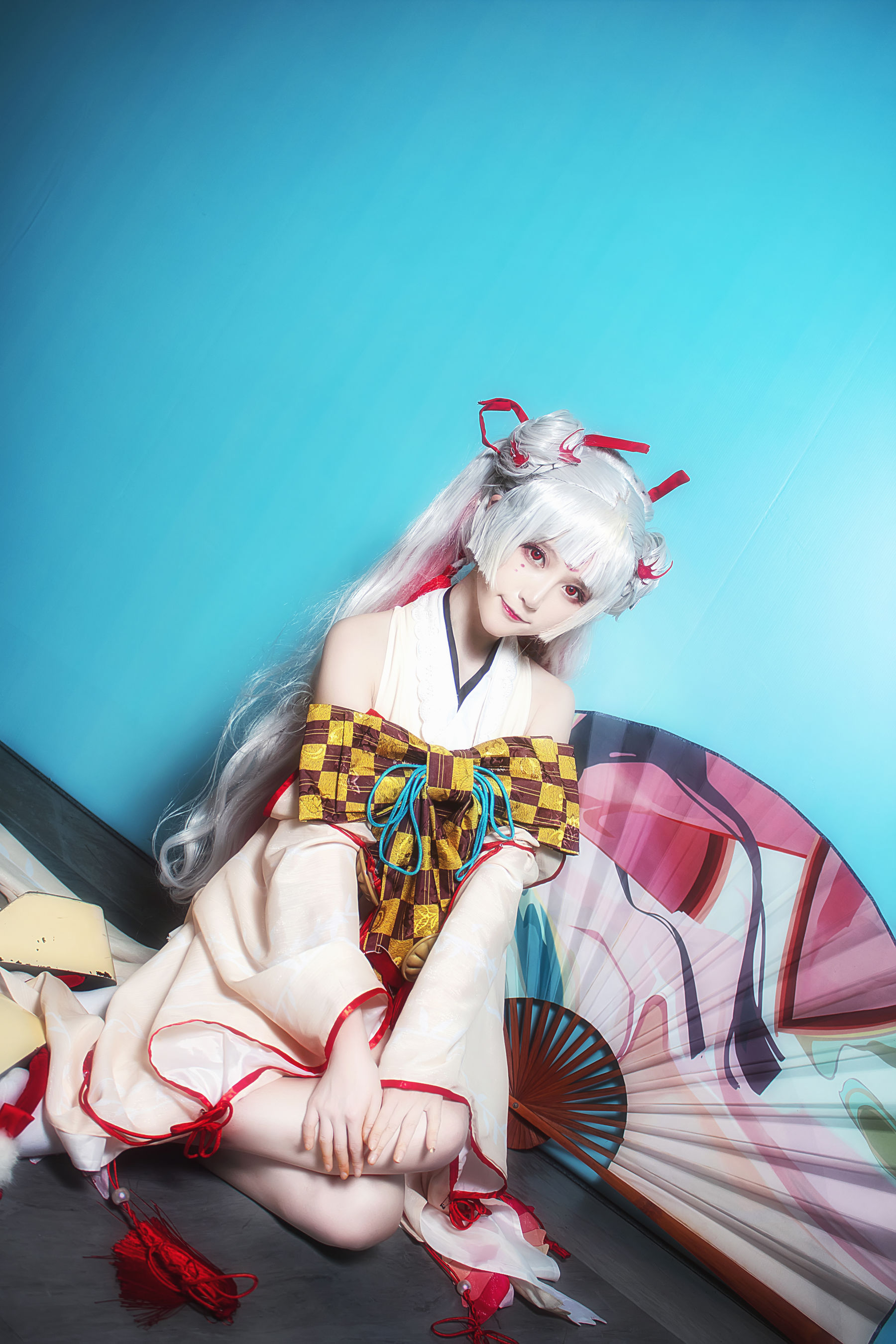 [Cosplay写真] 萌宠博主yui金鱼 – 阴阳师不知火 [15P]