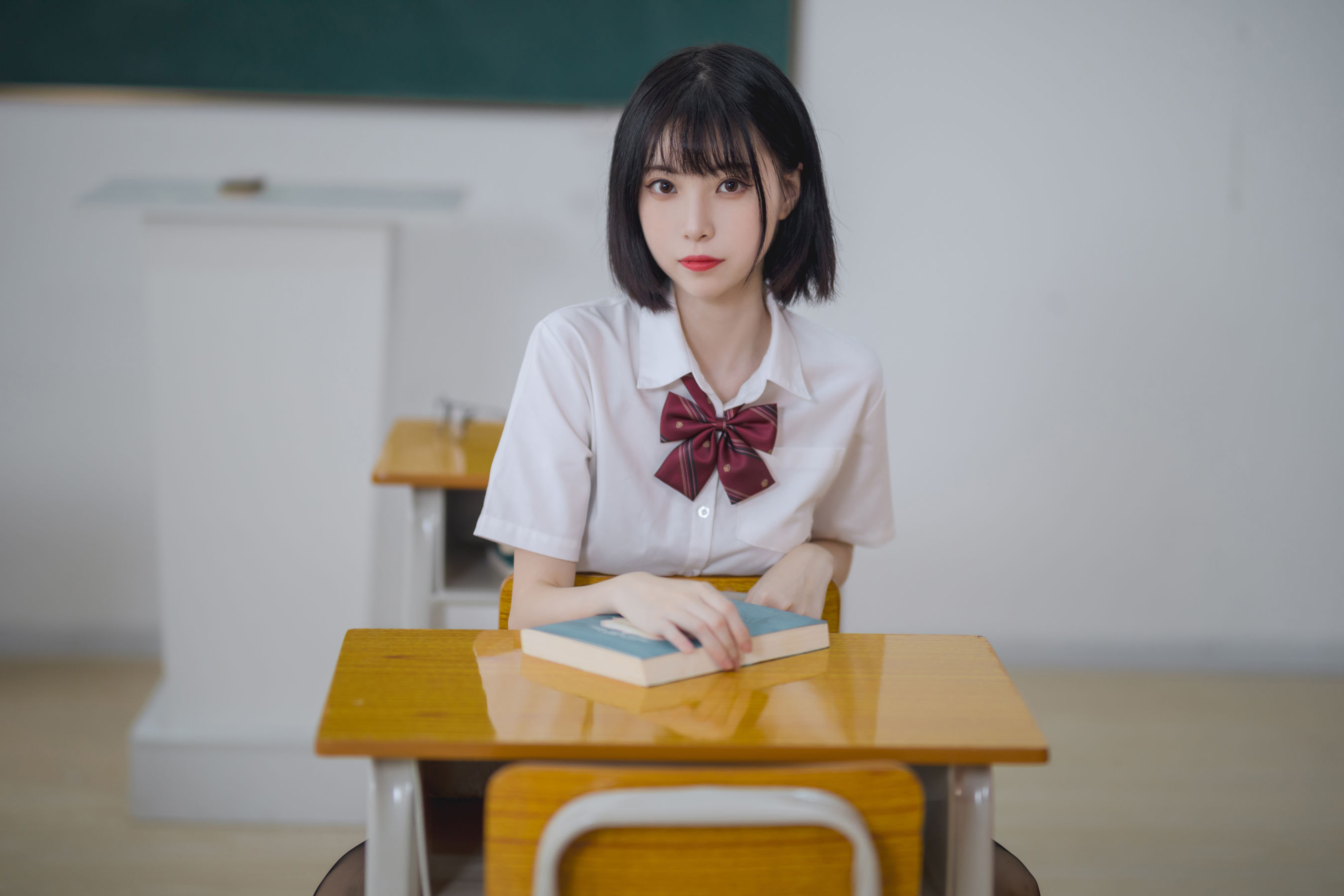 许岚 – 教室jk黑丝 [40P]