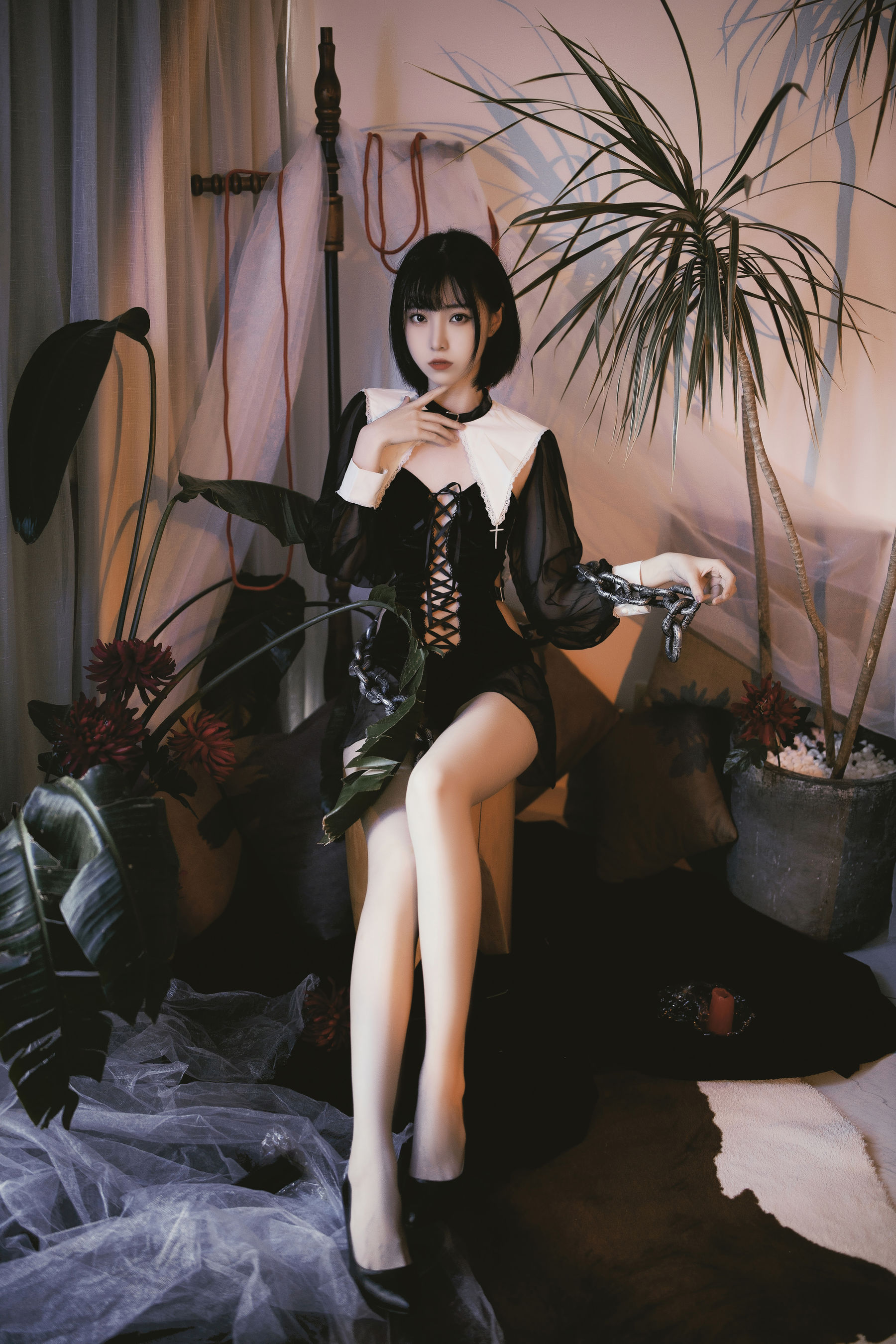 许岚(叁月life) – 修女创作 [37P]