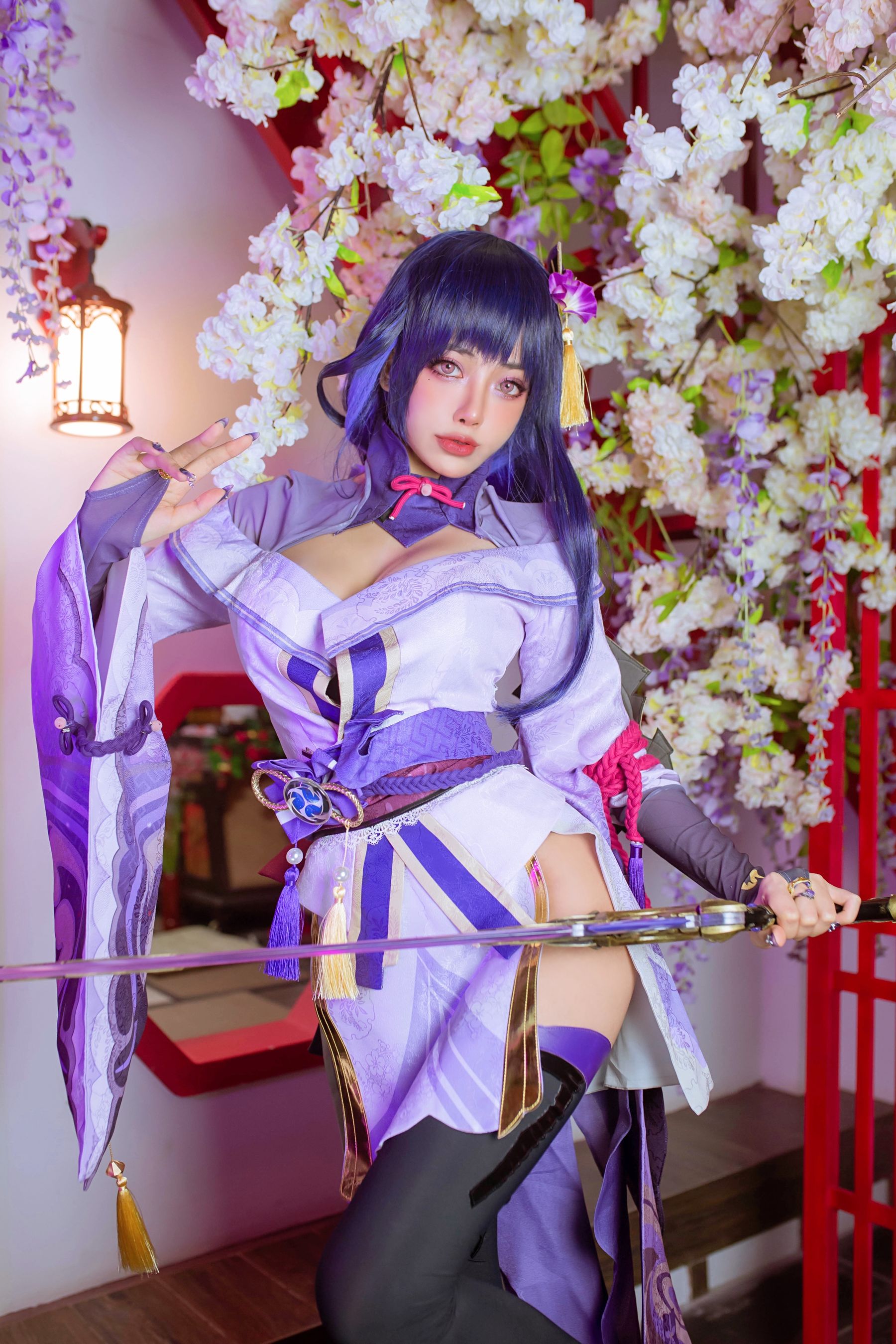 日本性感萝莉Byoru – Raiden Shogun [72P]