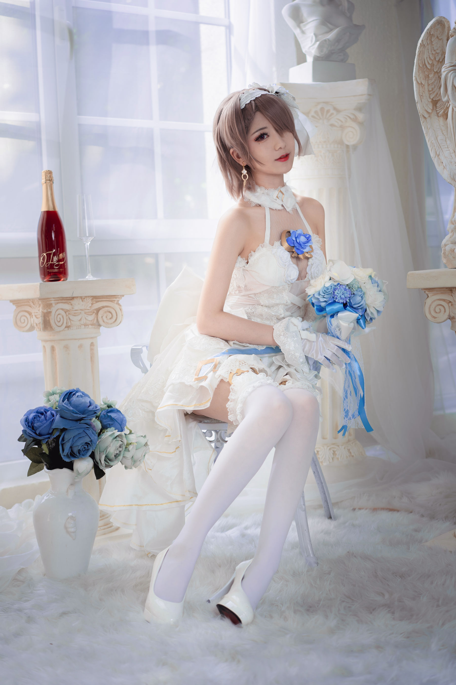 小姐姐弥音音ww – 丽塔 花嫁 [33P]