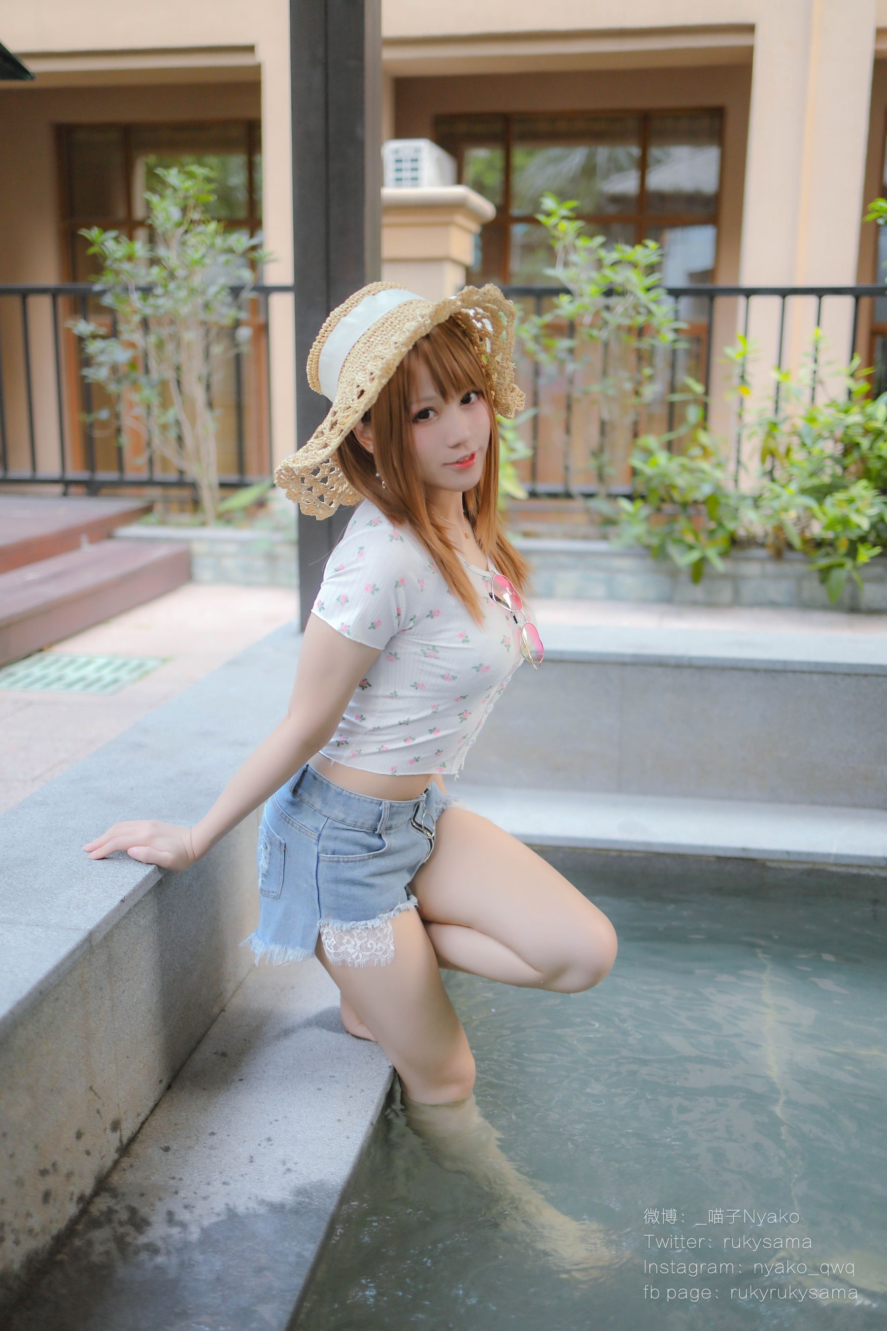 萌妹子Nyako喵子 – 温泉旅行 [79P]