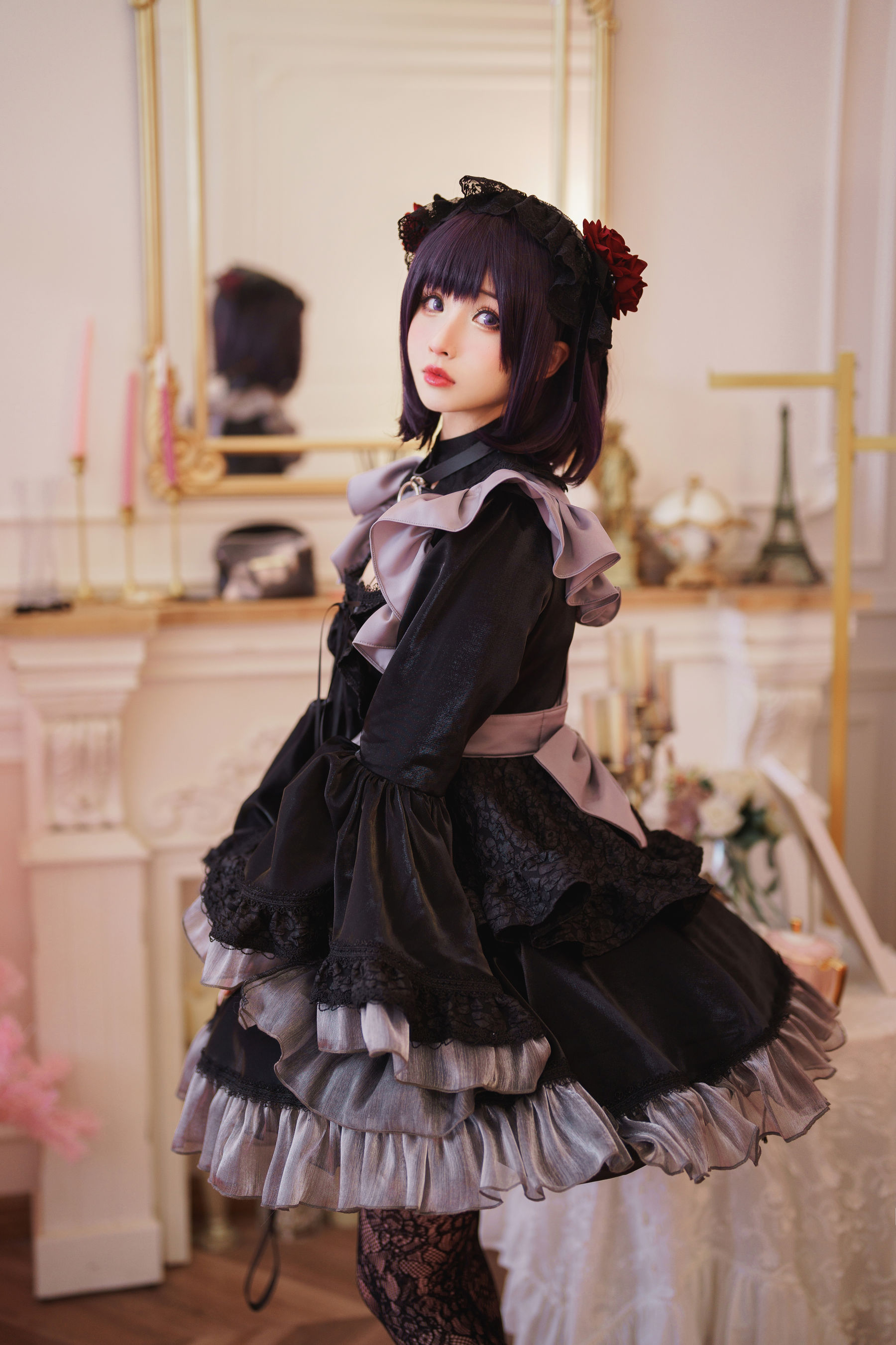 COS福利rioko凉凉子(肉扣热热子) – 黑江雫 耻辱俱乐部 小雫 [40P]