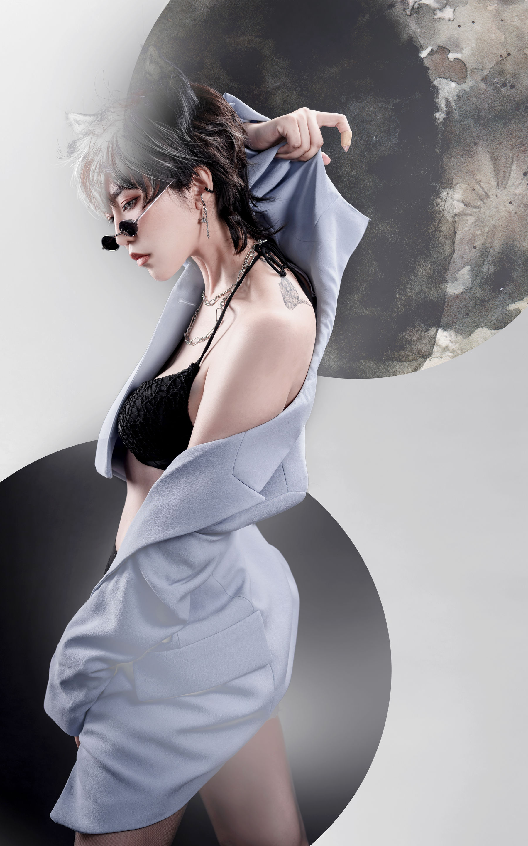 长腿Coser青青子Js&李翎 – 狐狸和狼 [18P]