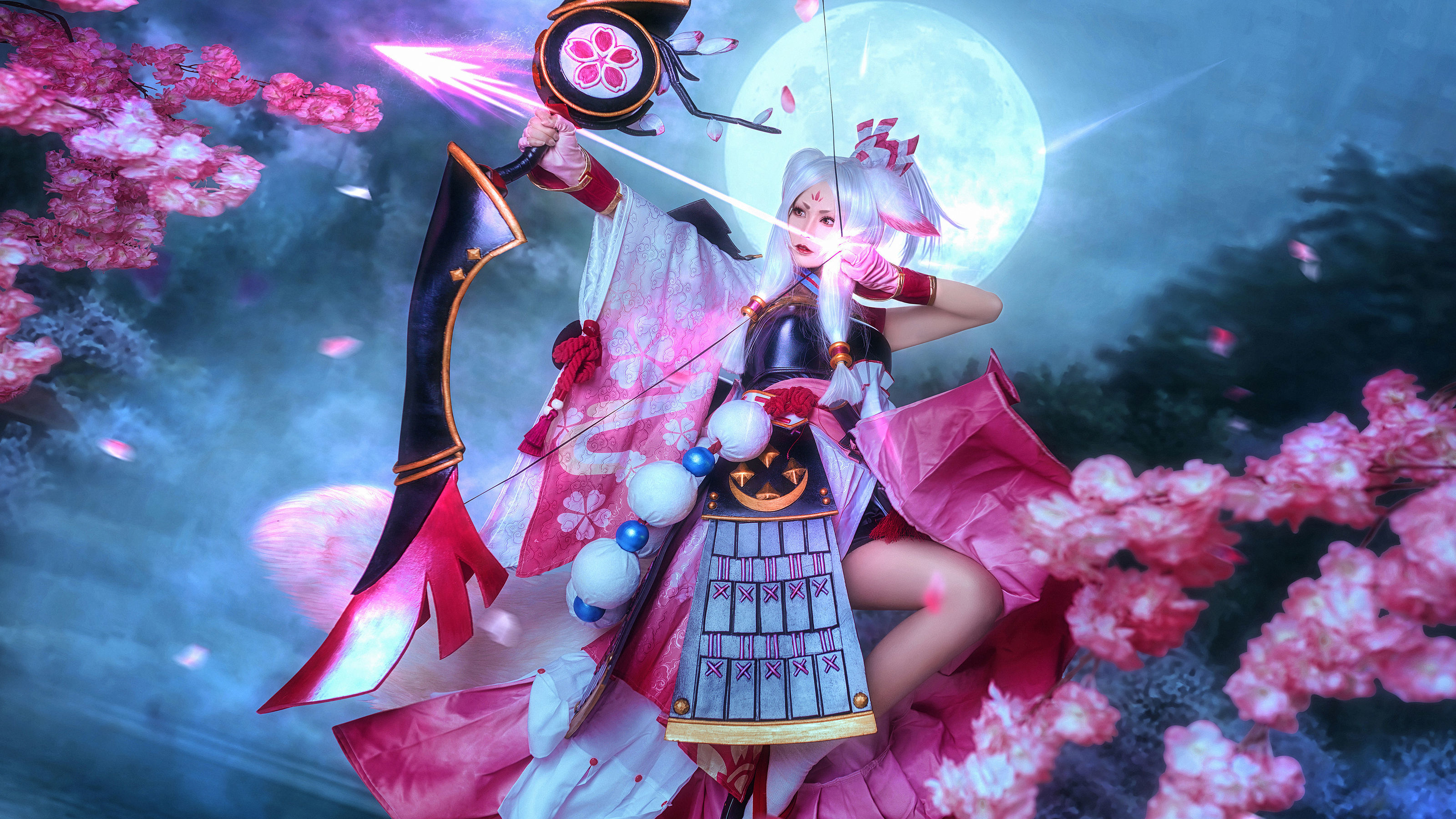 动漫博主北之北 – 阴阳师 白狼 [9P]