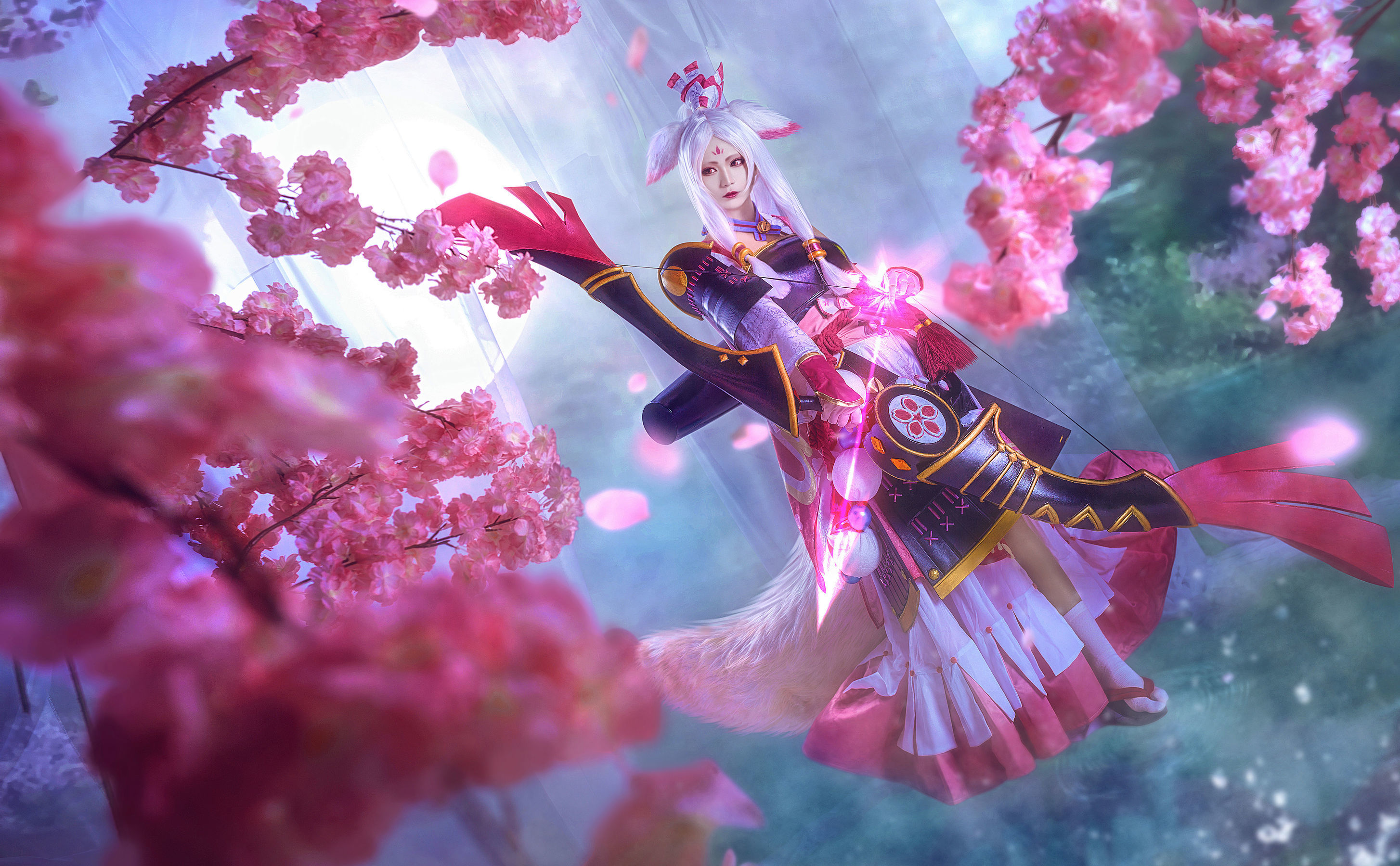 动漫博主北之北 – 阴阳师 白狼 [9P]