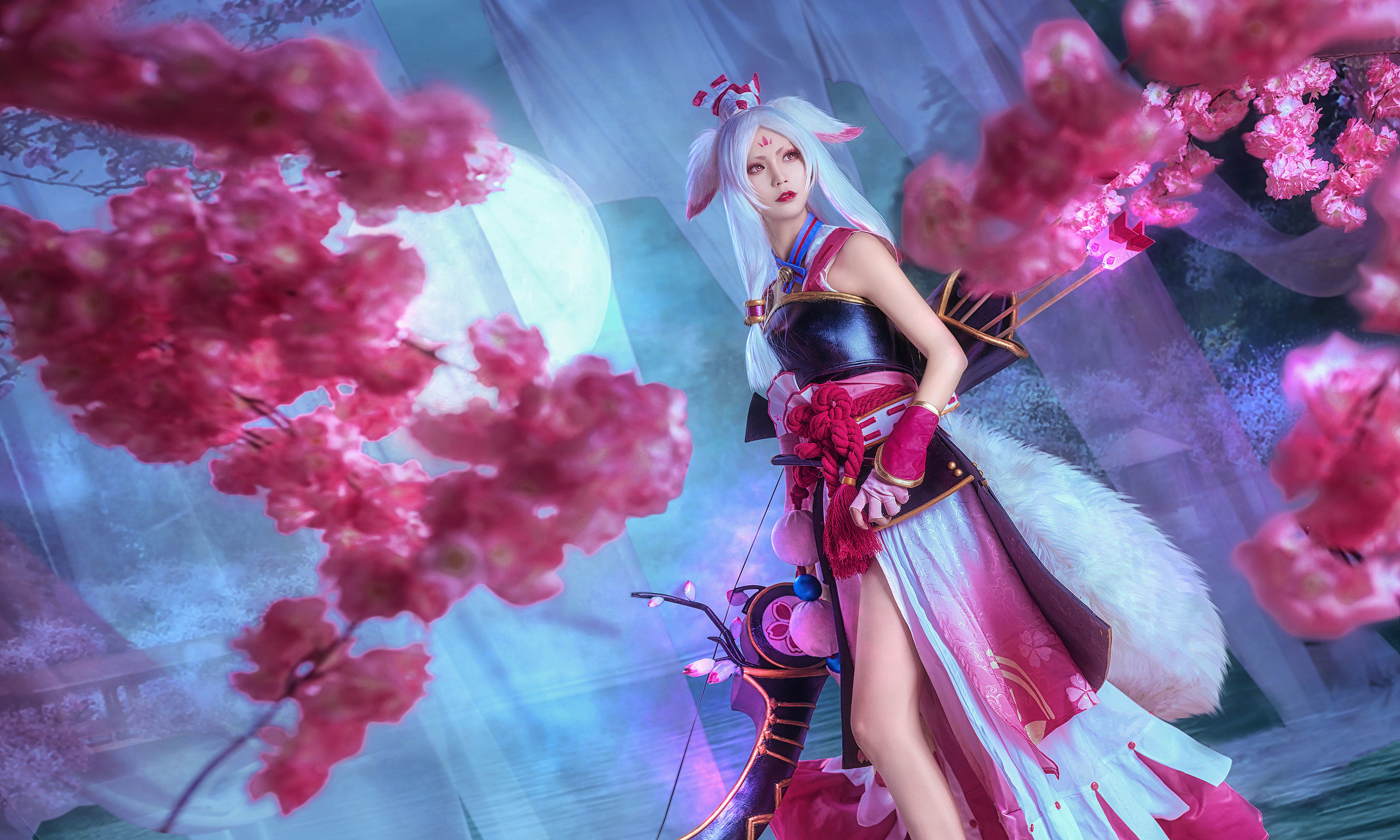 动漫博主北之北 – 阴阳师 白狼 [9P]